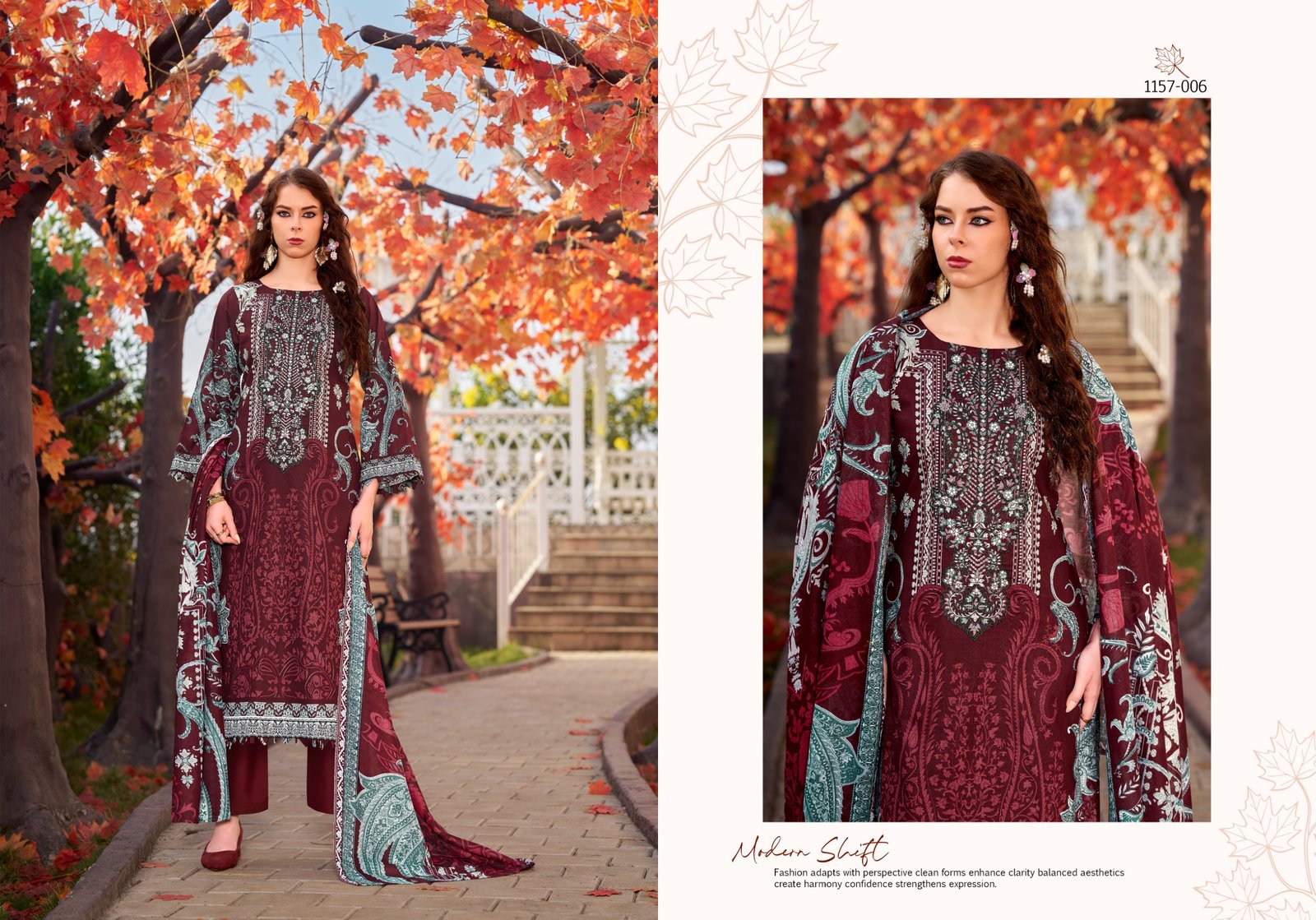 NEEDLE WONDER VOL 15 ROMANI (Cotton Dupatta) - Image 8