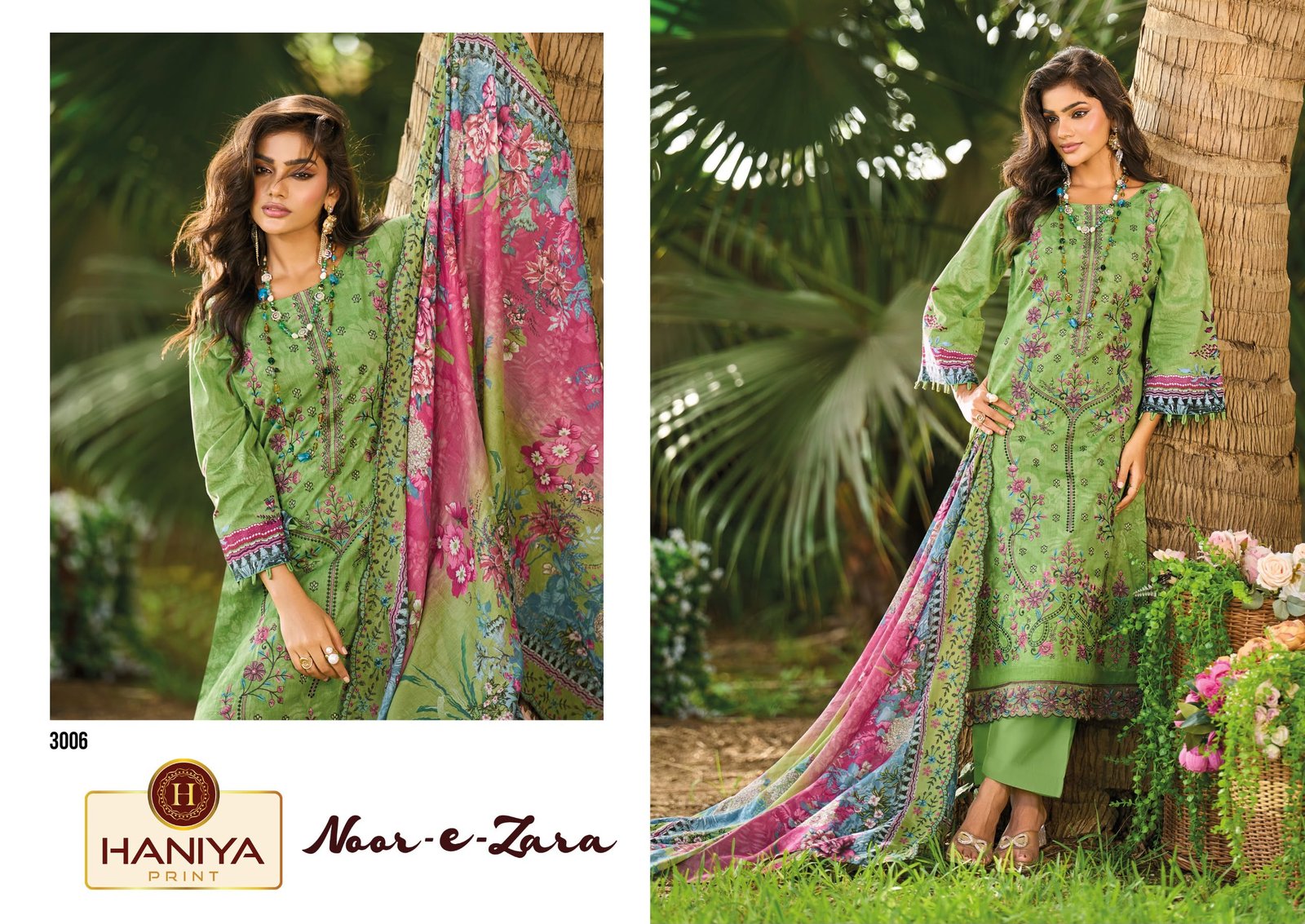 NOOR-E-ZARA HANIYA (Cotton Dupatta) - Image 3