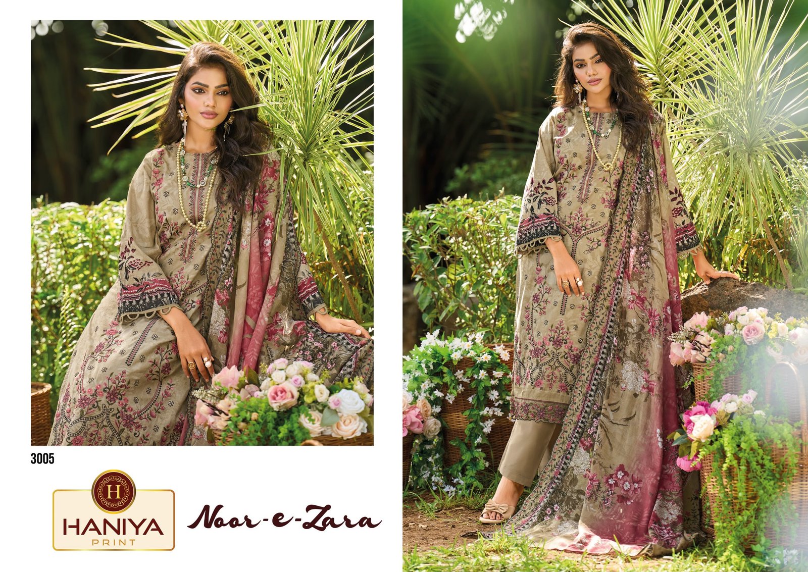 NOOR-E-ZARA HANIYA (Cotton Dupatta) - Image 4