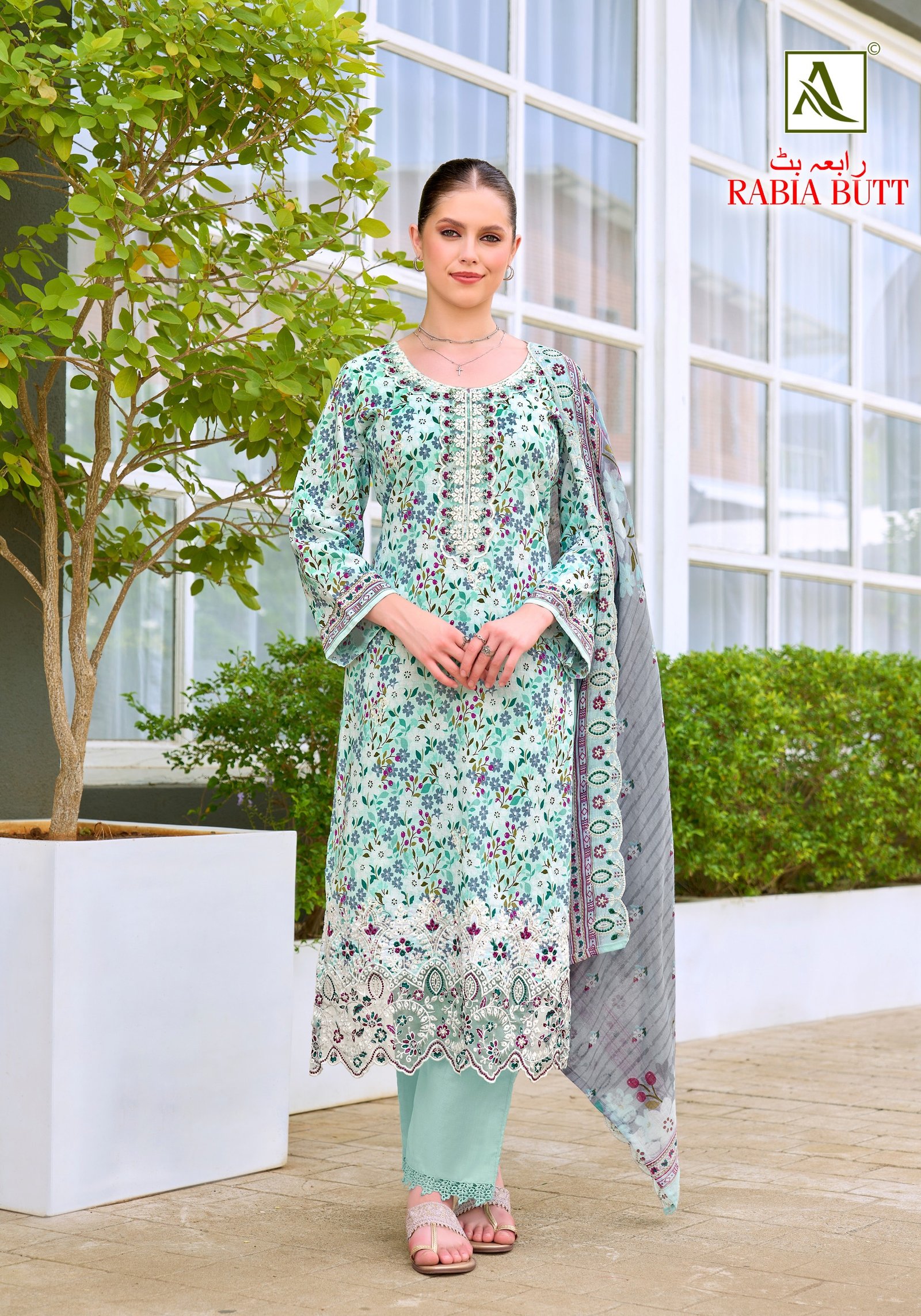 RABIA BUTT ALOK (Cotton Dupatta) - Image 13
