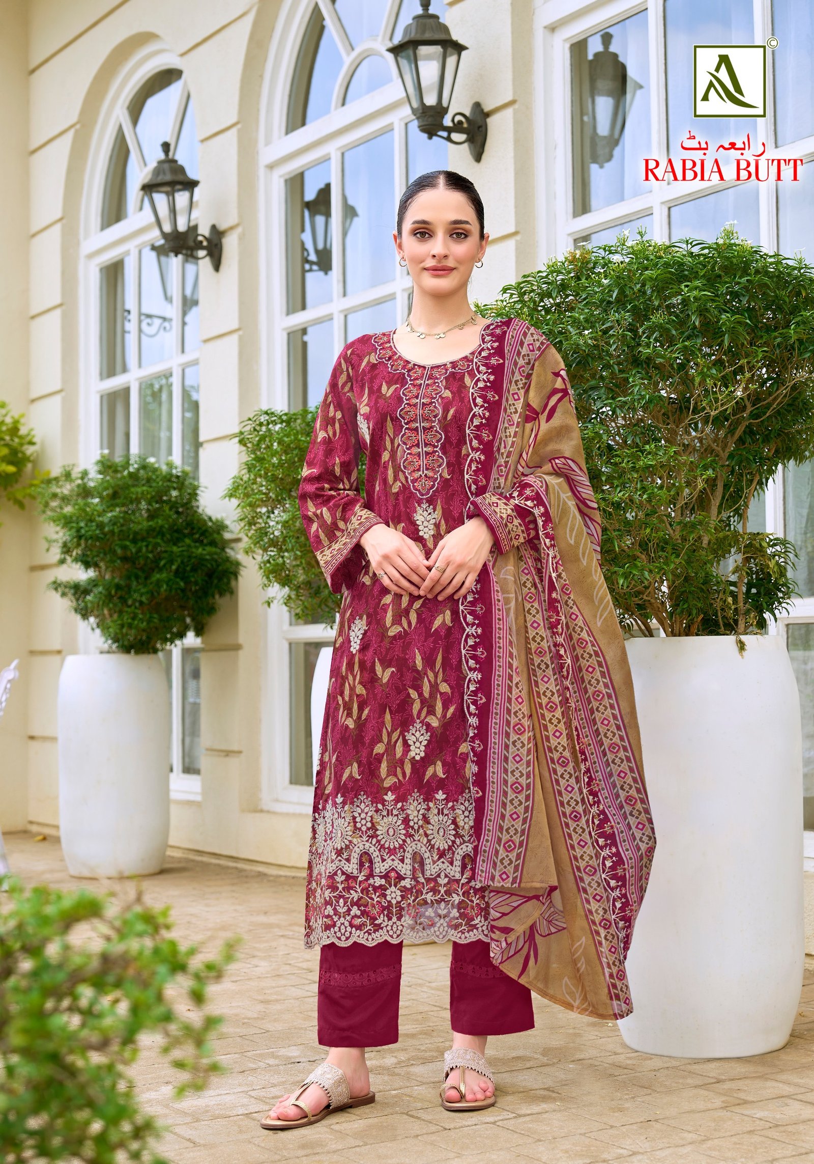 RABIA BUTT ALOK (Cotton Dupatta) - Image 18