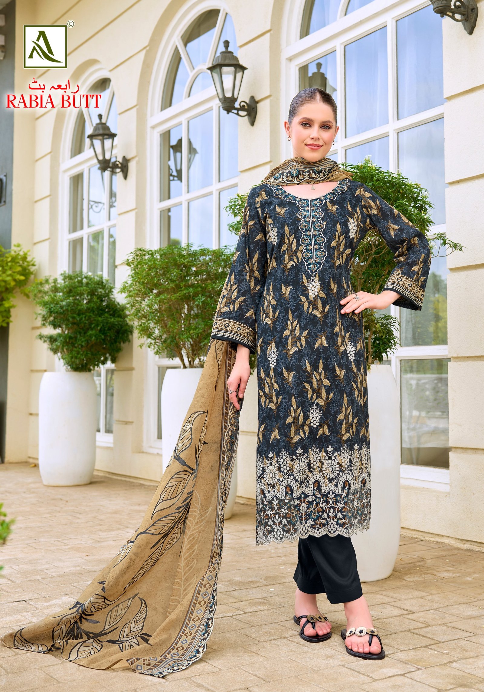 RABIA BUTT ALOK (Cotton Dupatta) - Image 19
