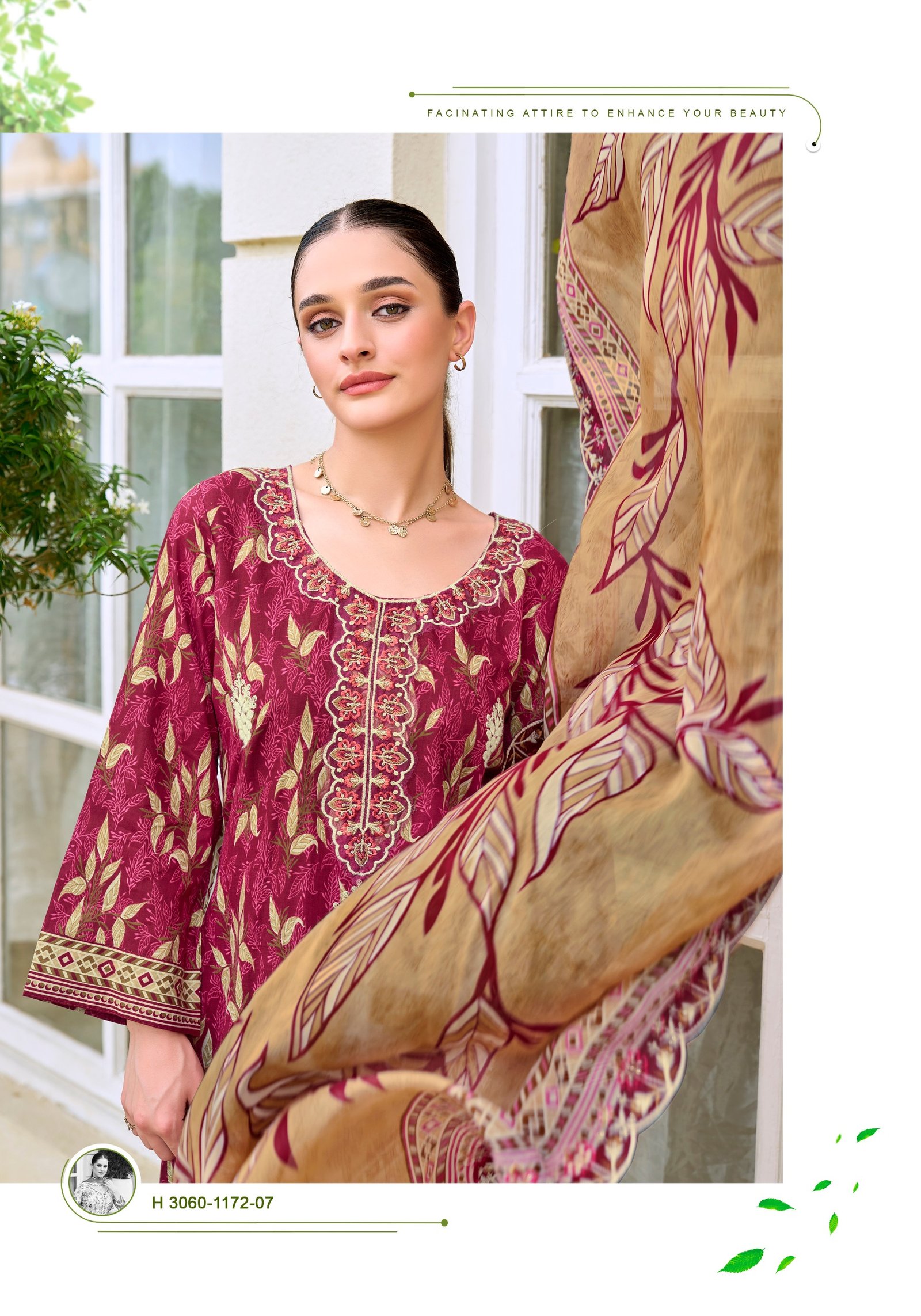 RABIA BUTT ALOK (Cotton Dupatta) - Image 20