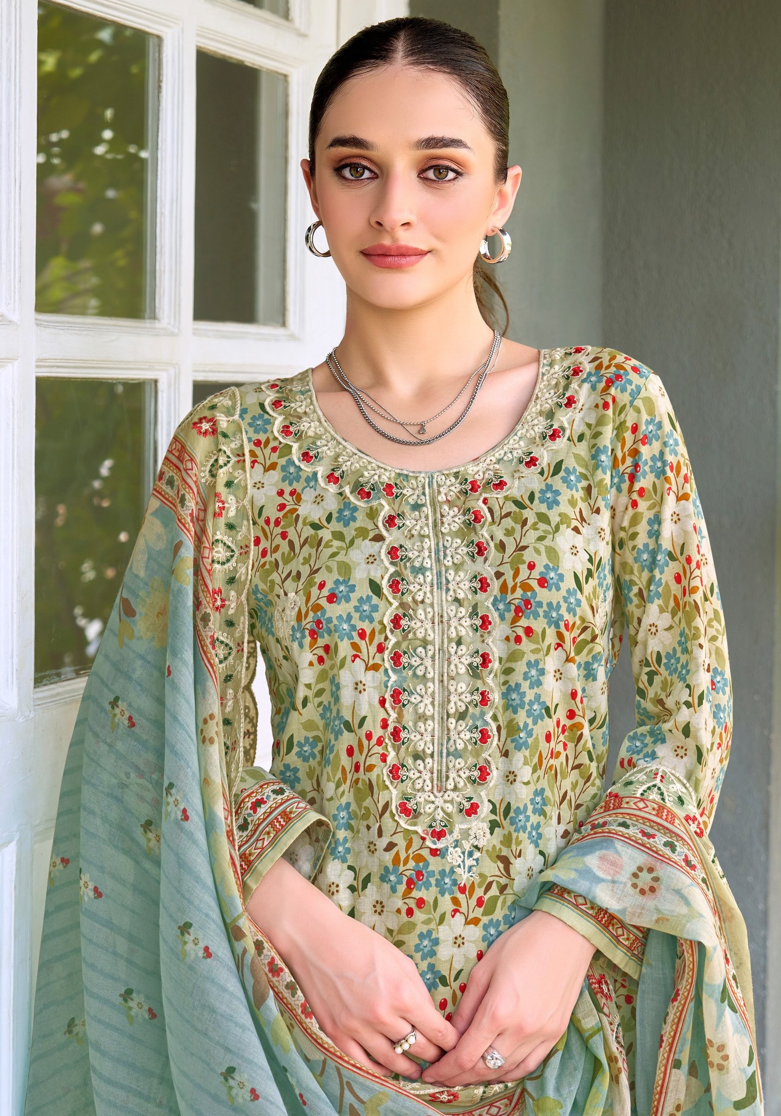 RABIA BUTT ALOK (Cotton Dupatta) - Image 3