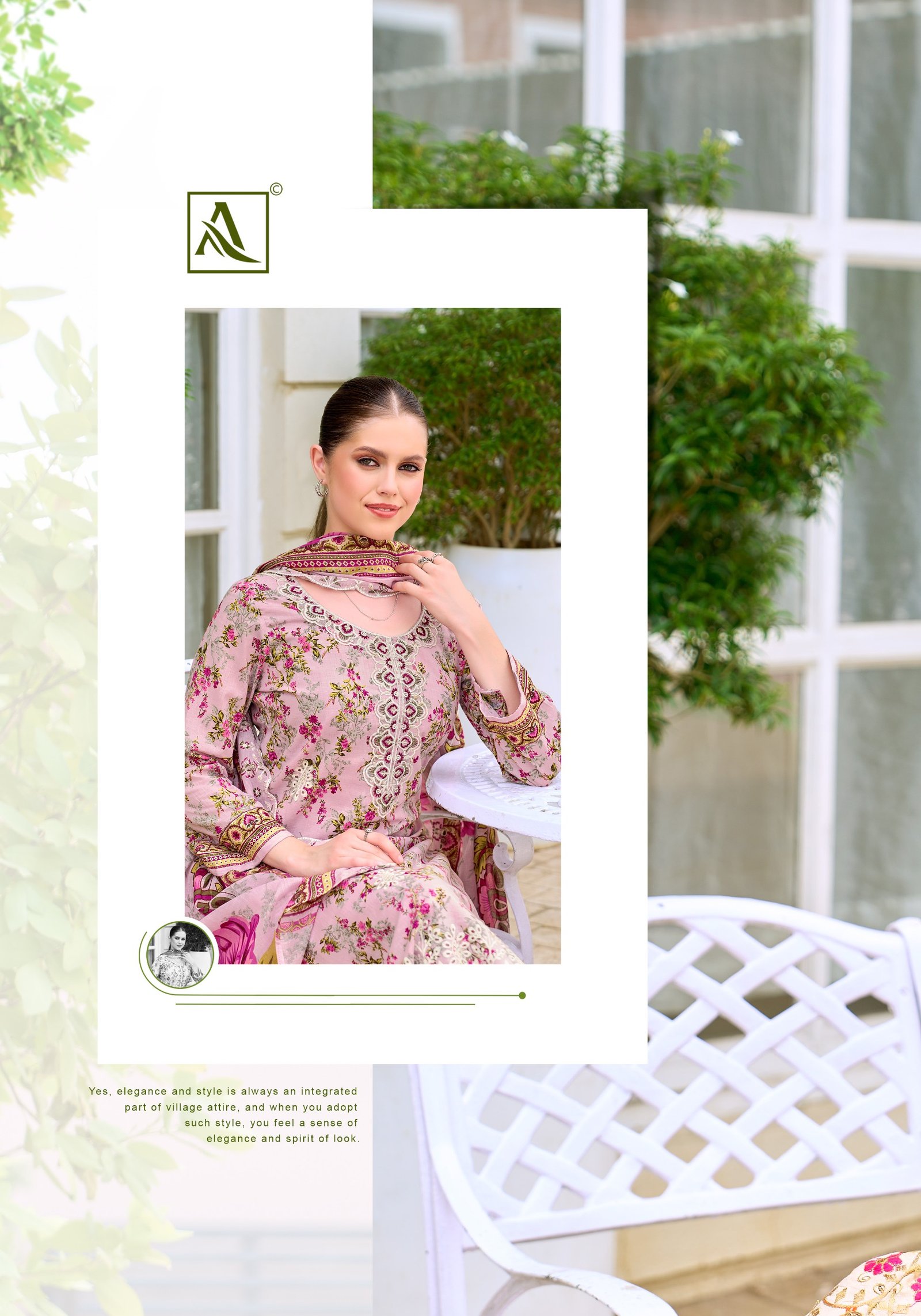RABIA BUTT ALOK (Cotton Dupatta) - Image 4