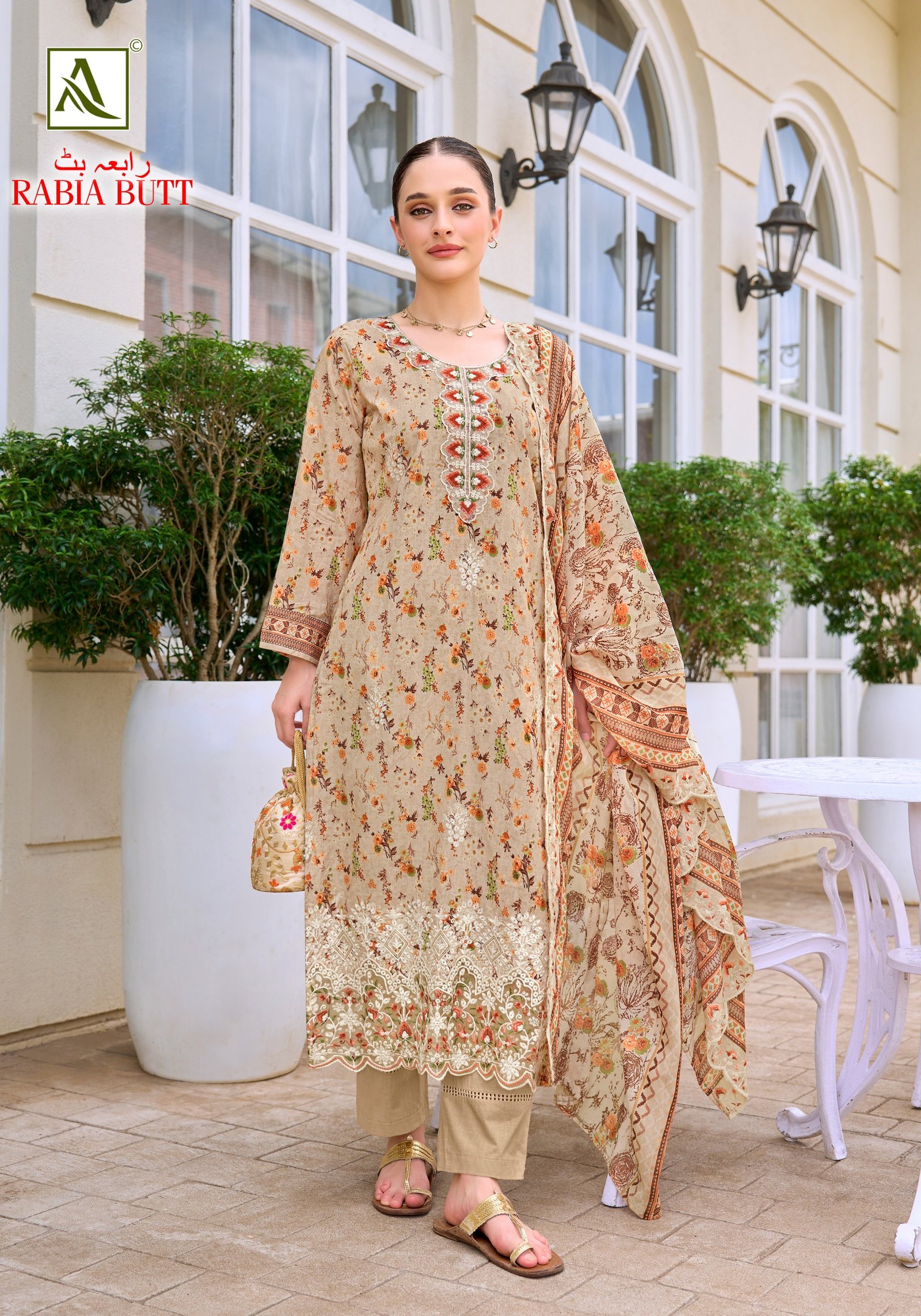 RABIA BUTT ALOK (Cotton Dupatta) - Image 5