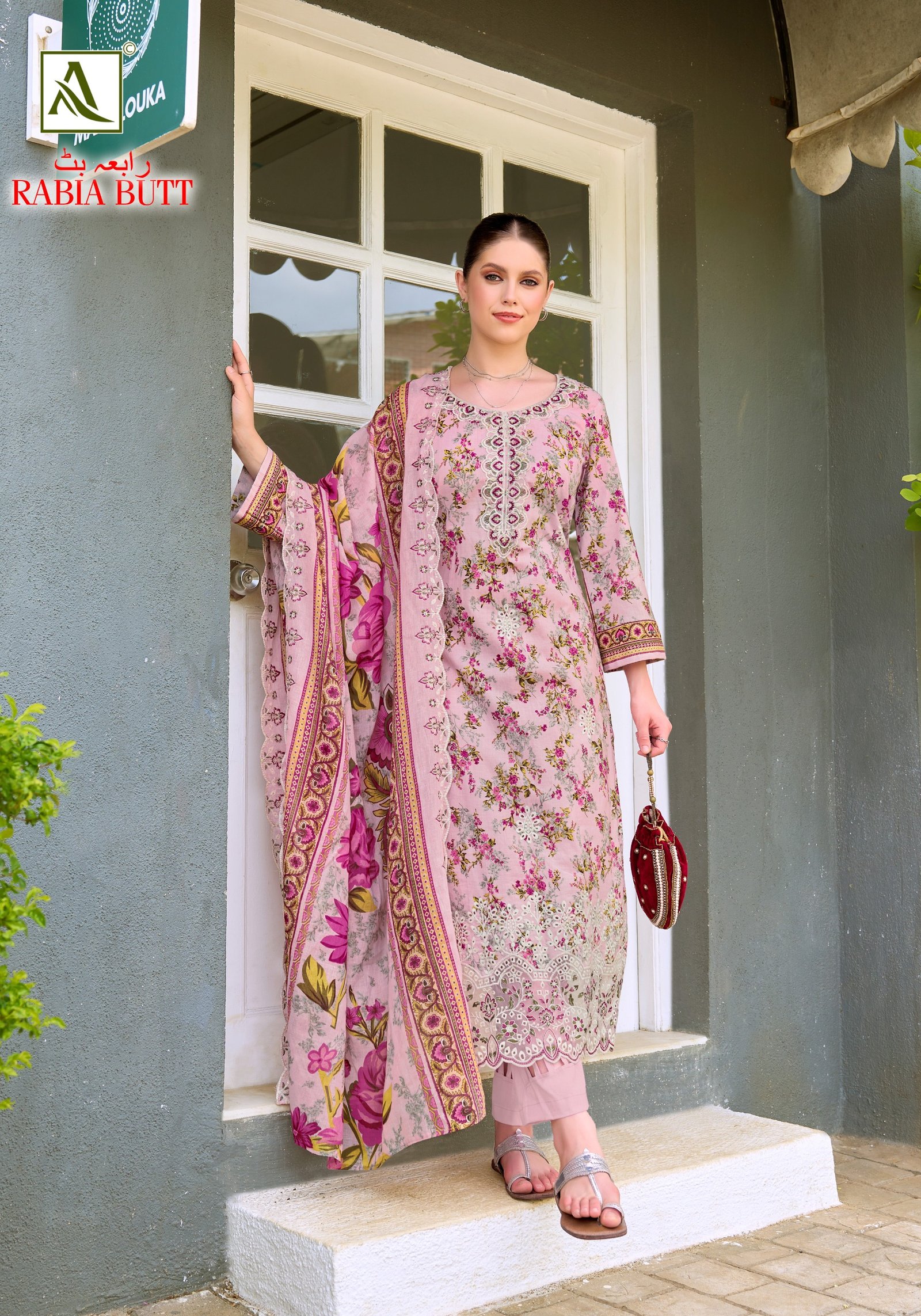 RABIA BUTT ALOK (Cotton Dupatta) - Image 7