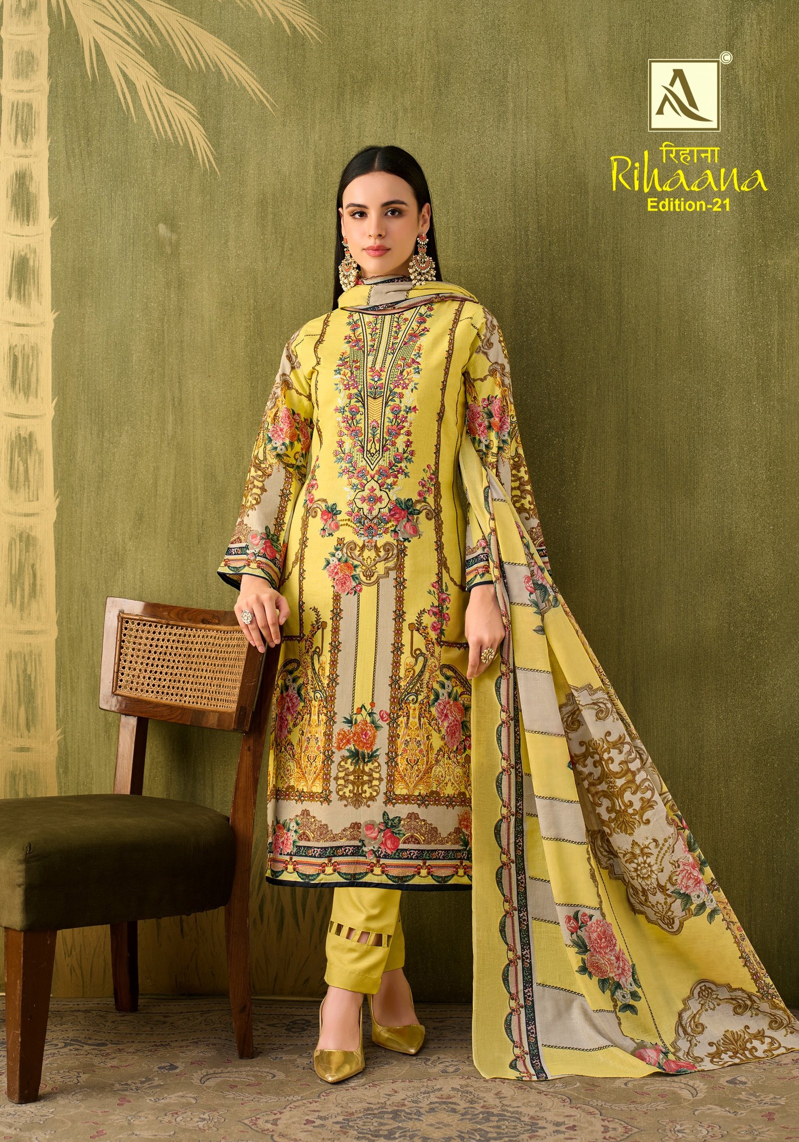 RIHAANA 21 ALOK (Cotton Dupatta) - Image 10