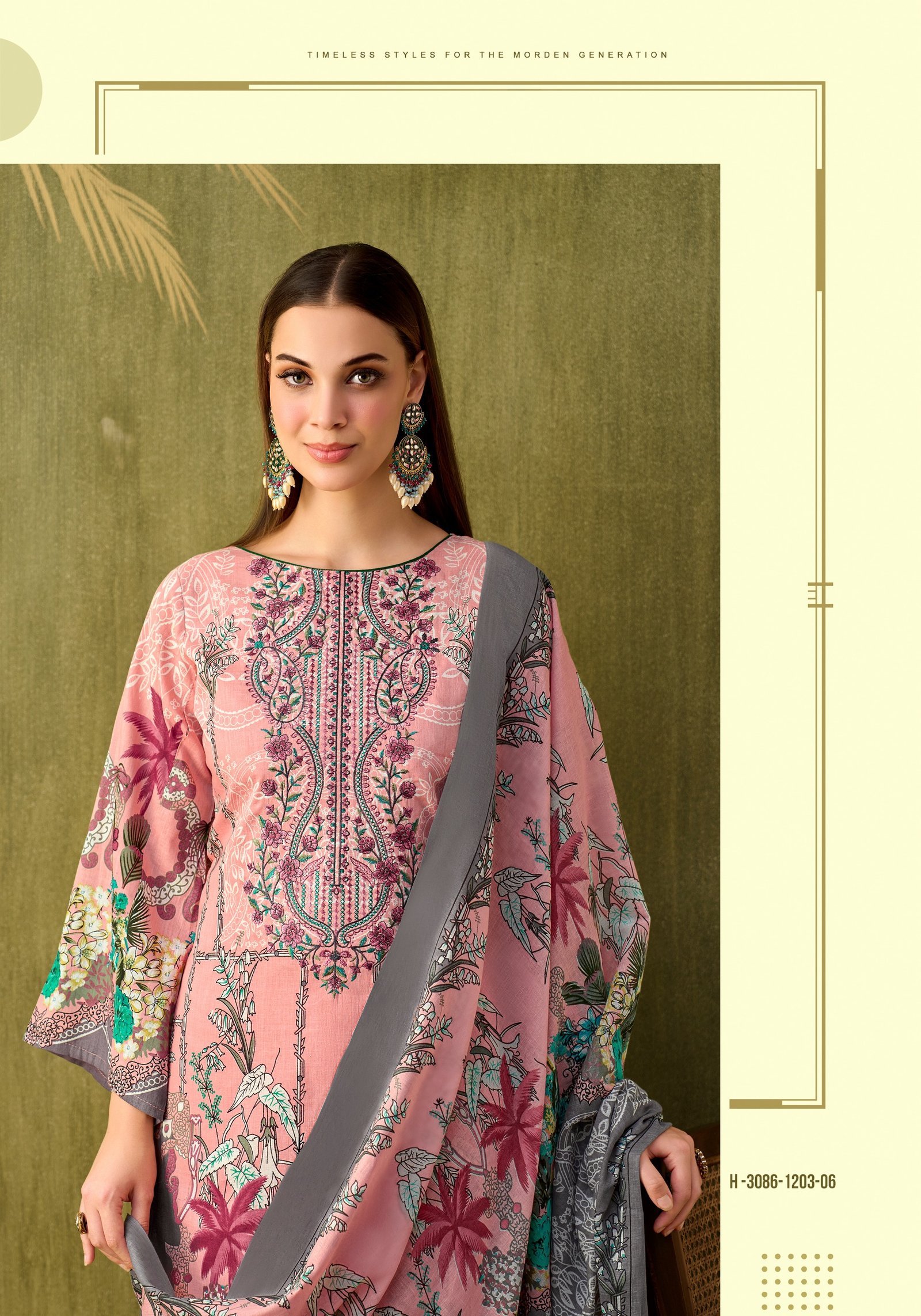 RIHAANA 21 ALOK (Cotton Dupatta) - Image 5