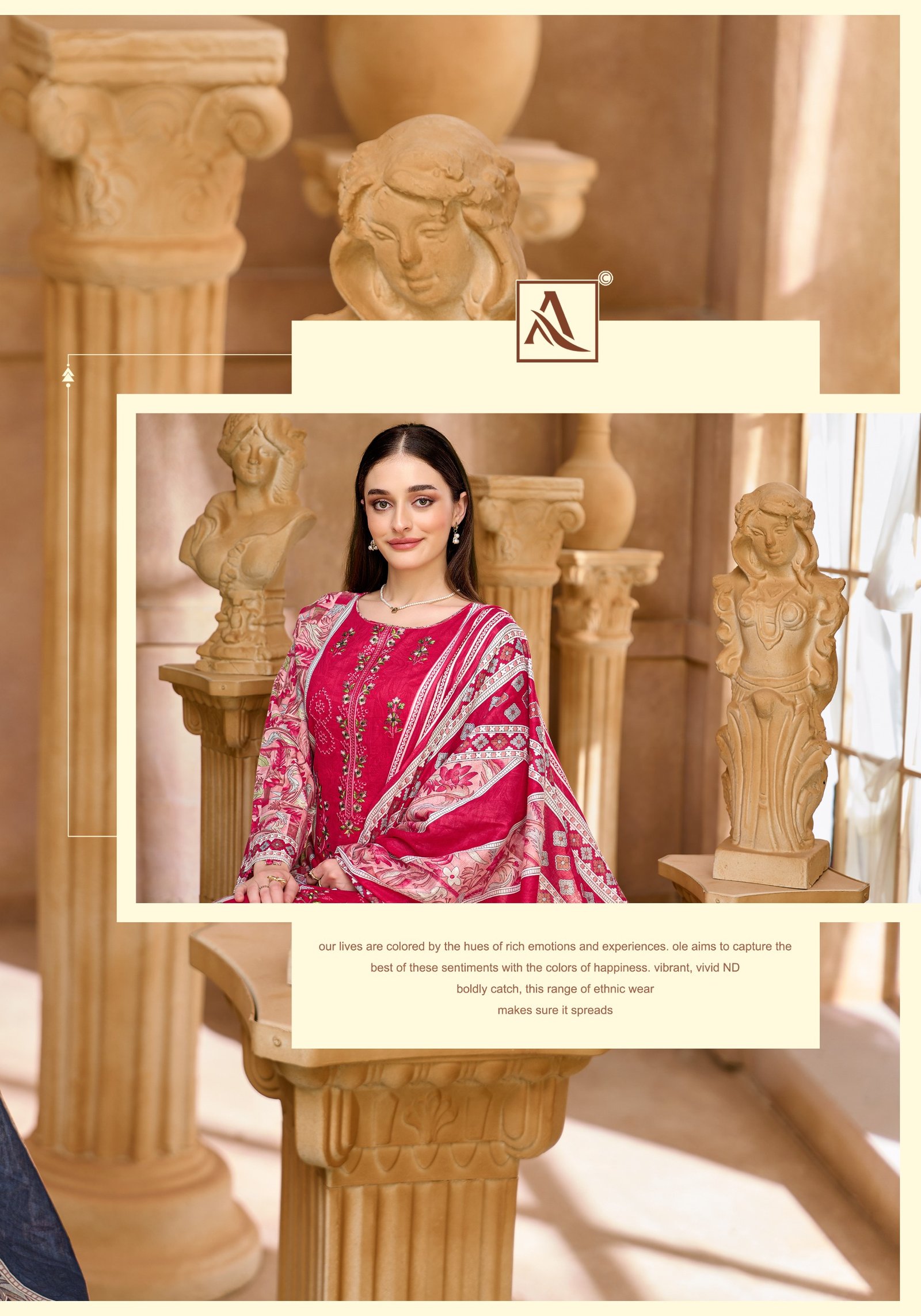 RIHAANA 22 ALOK (Cotton Dupatta) - Image 5