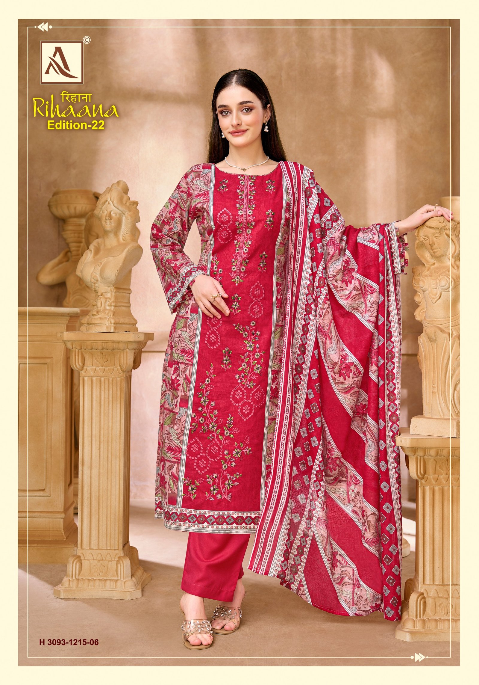 RIHAANA 22 ALOK (Cotton Dupatta) - Image 17