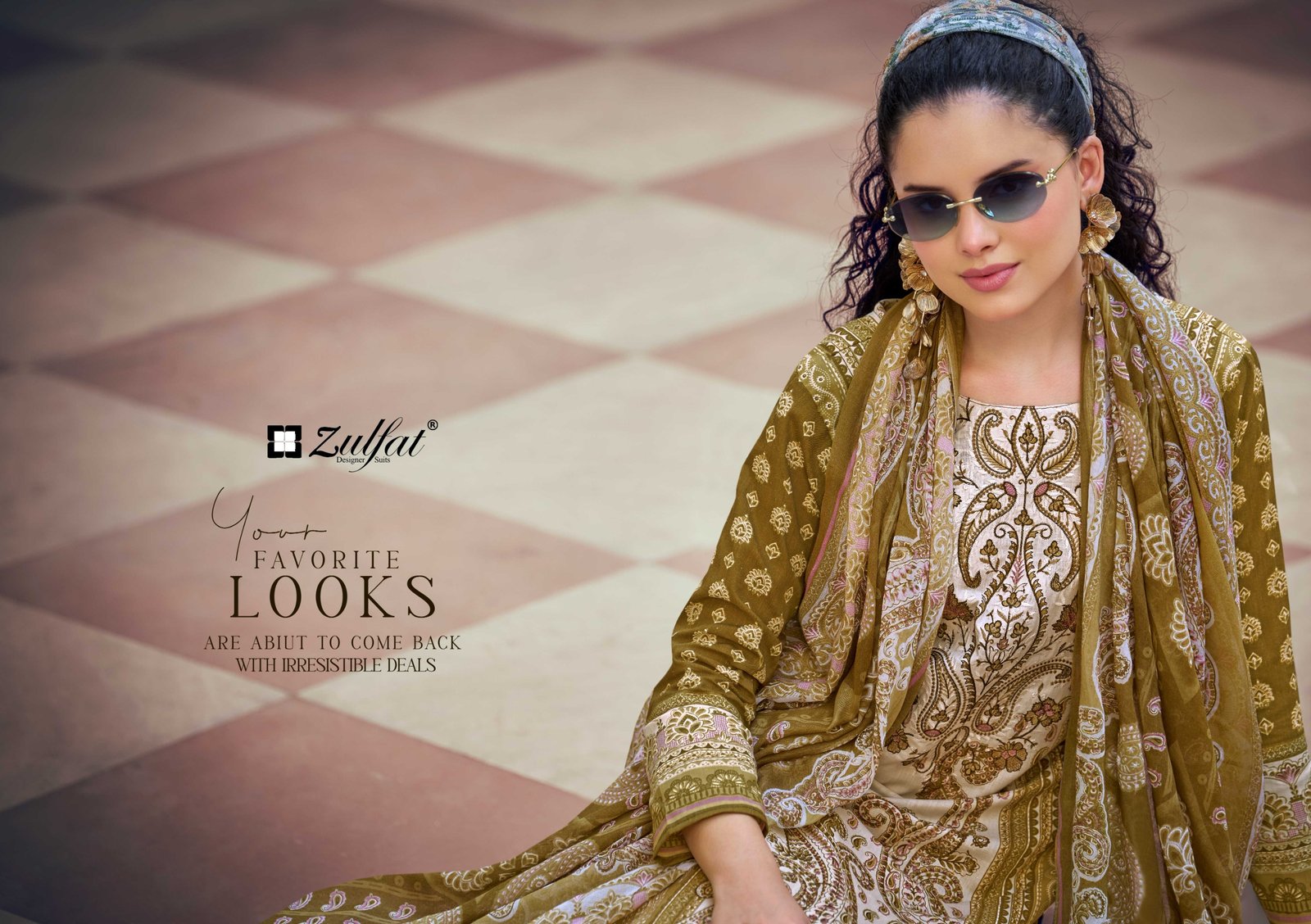 SANA SAFINA VOL 6 ZULFAT (Cotton Dupatta) - Image 12