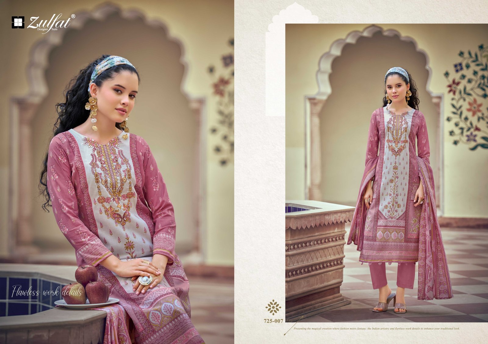 SANA SAFINA VOL 6 ZULFAT (Cotton Dupatta) - Image 13