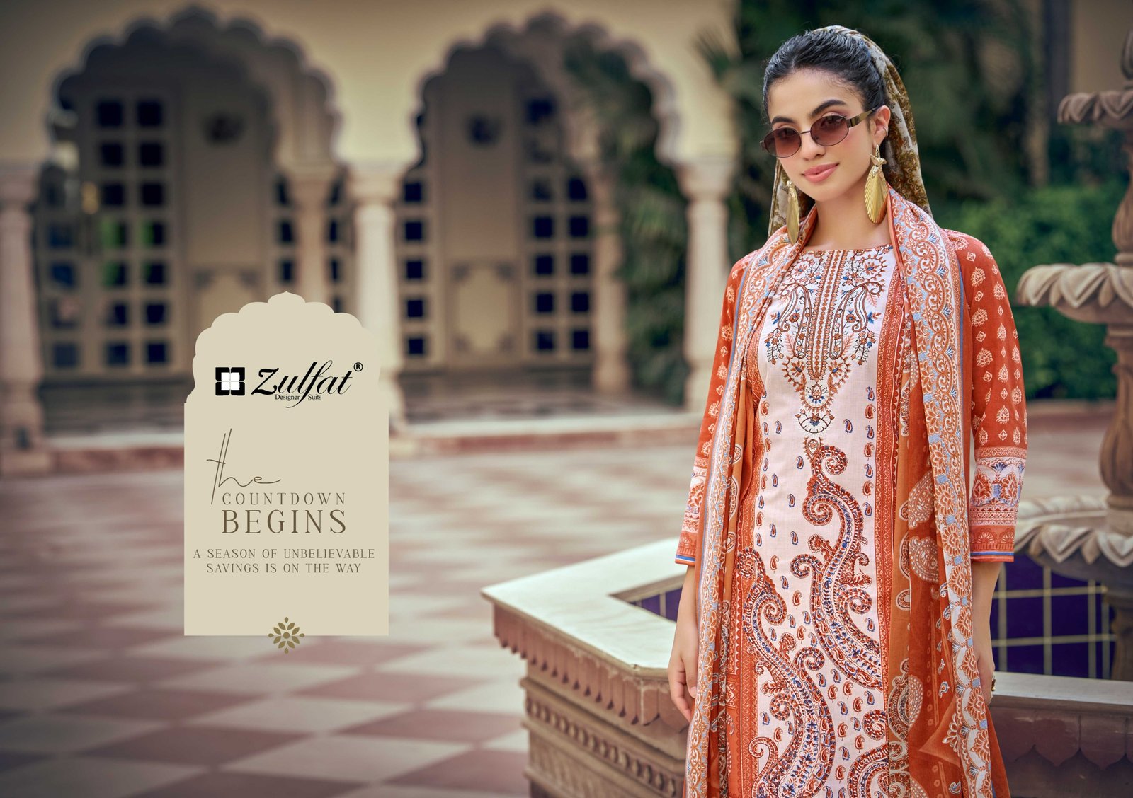 SANA SAFINA VOL 6 ZULFAT (Cotton Dupatta) - Image 14