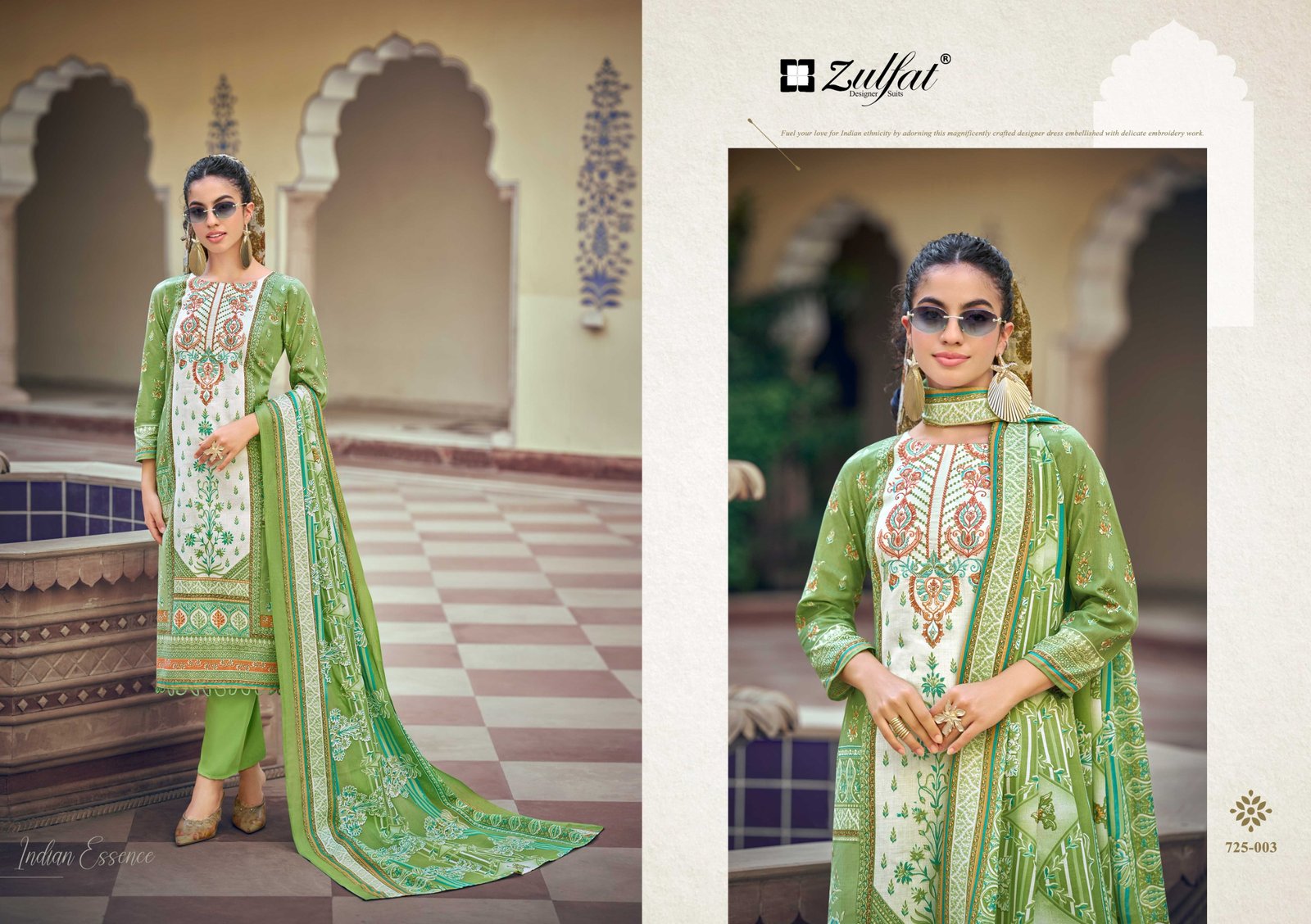 SANA SAFINA VOL 6 ZULFAT (Cotton Dupatta) - Image 3