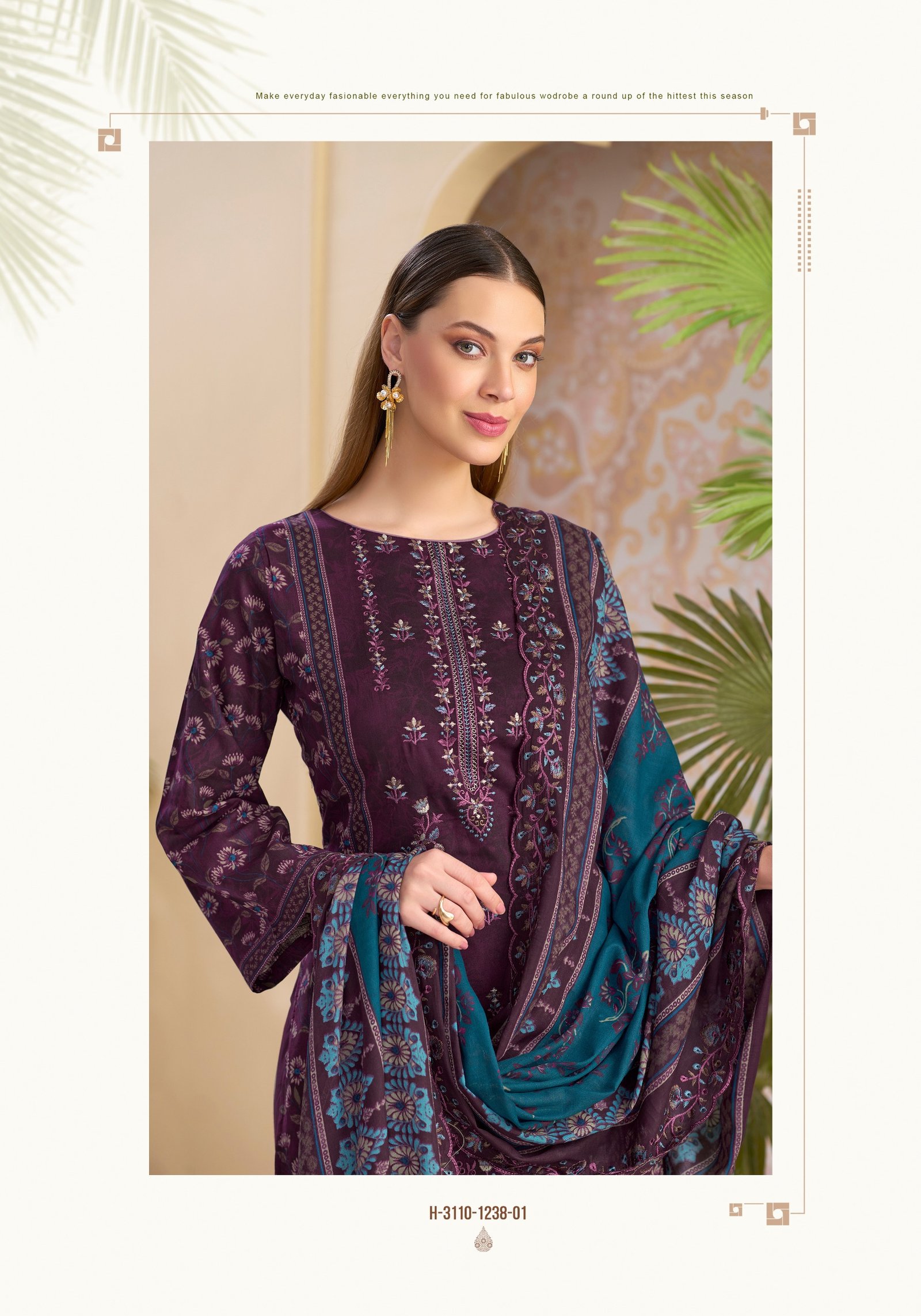BIN SAEED 16 ALOK (Cotton Dupatta) - Image 15