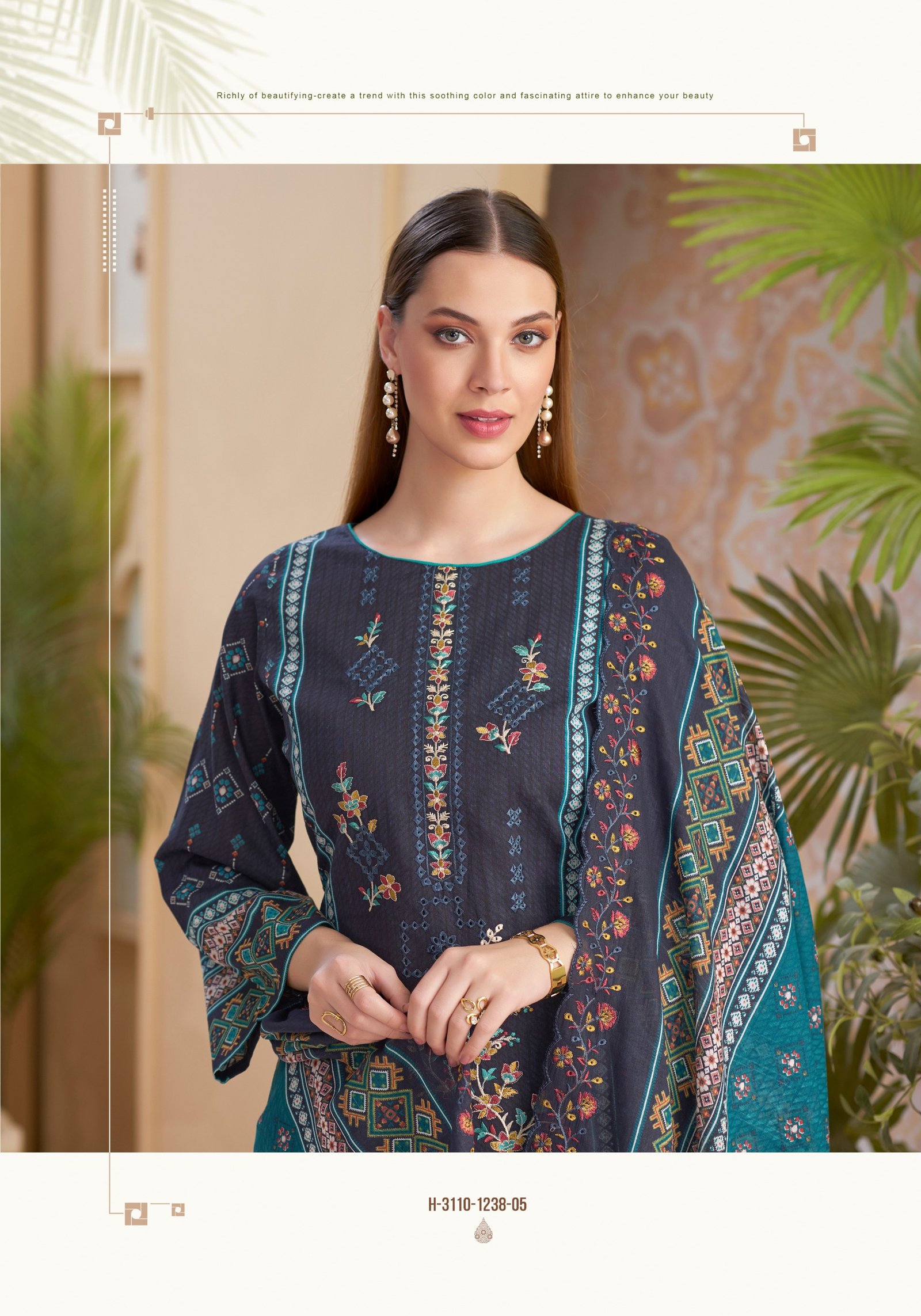 BIN SAEED 16 ALOK (Cotton Dupatta) - Image 16