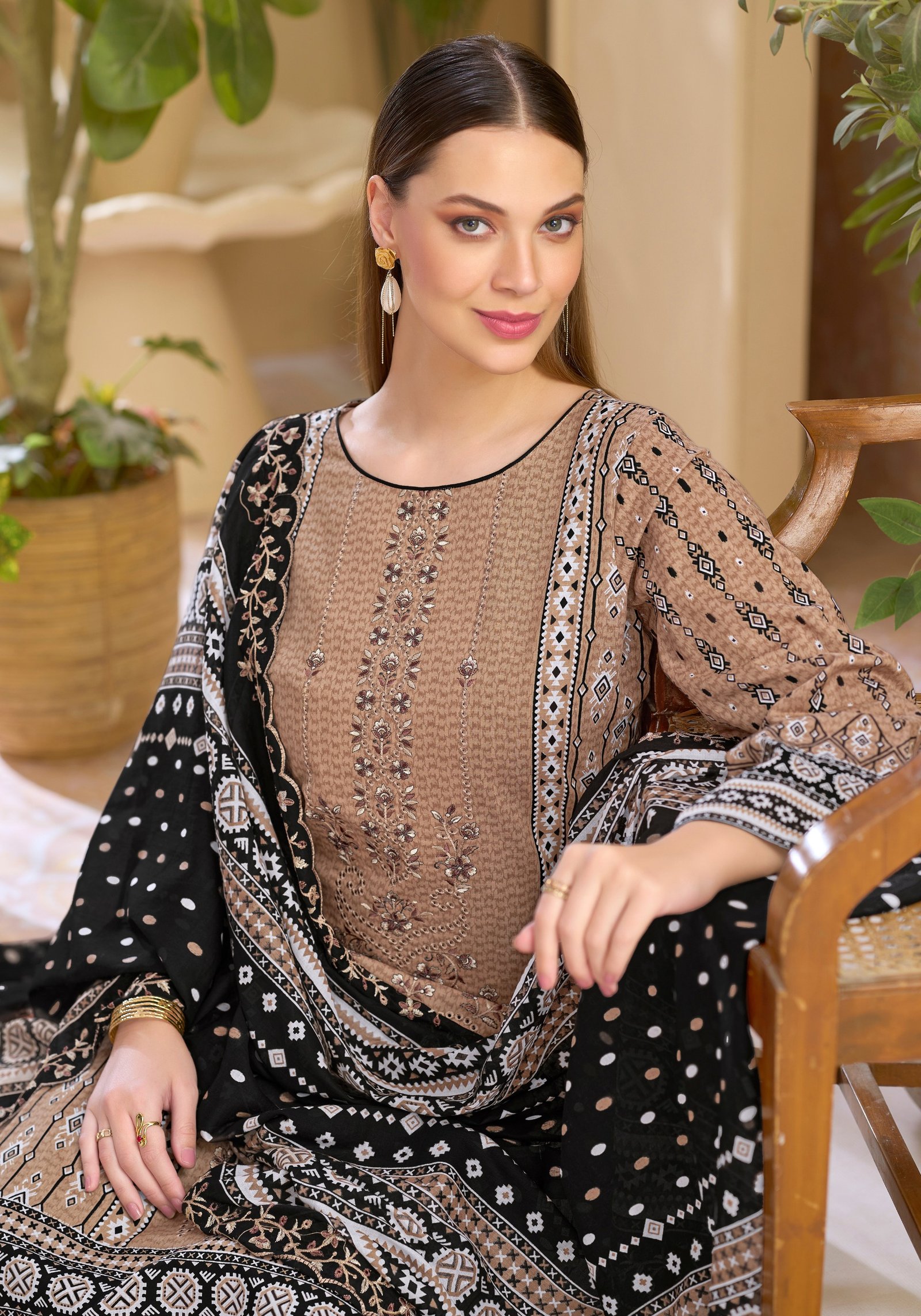 BIN SAEED 16 ALOK (Cotton Dupatta) - Image 4