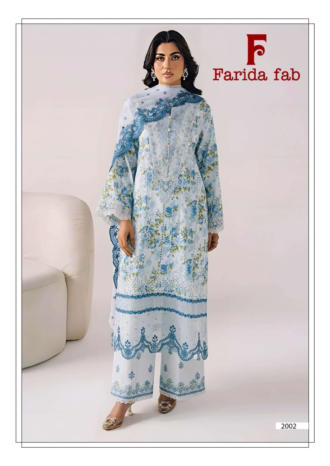 CHARIZMA VOL 2 FARIDA FAB (cotton Dupatta) - Image 6