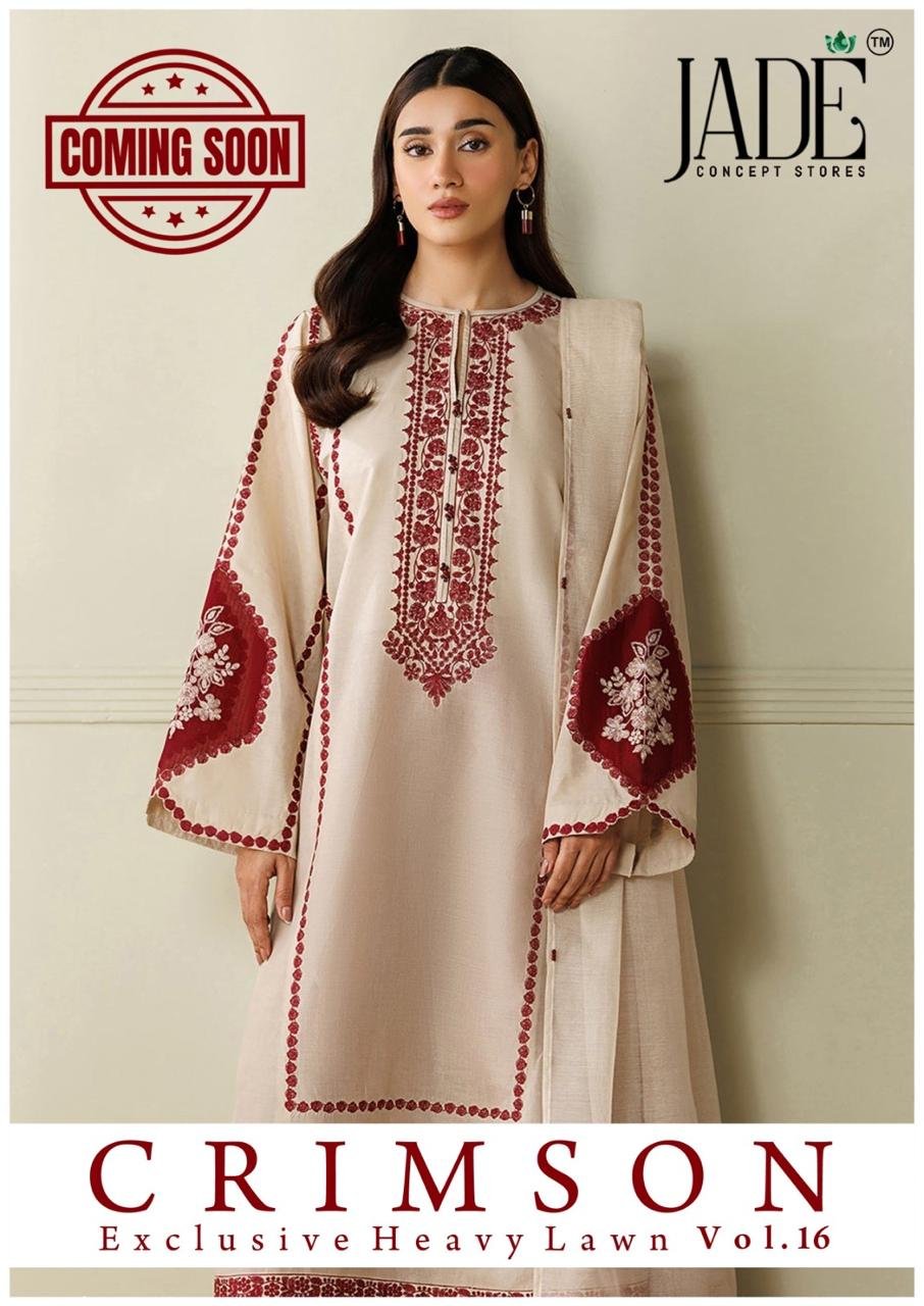 CRIMSON EXCLUSIVE HEAVY LAWN COLLECTION VOL 16 JADE