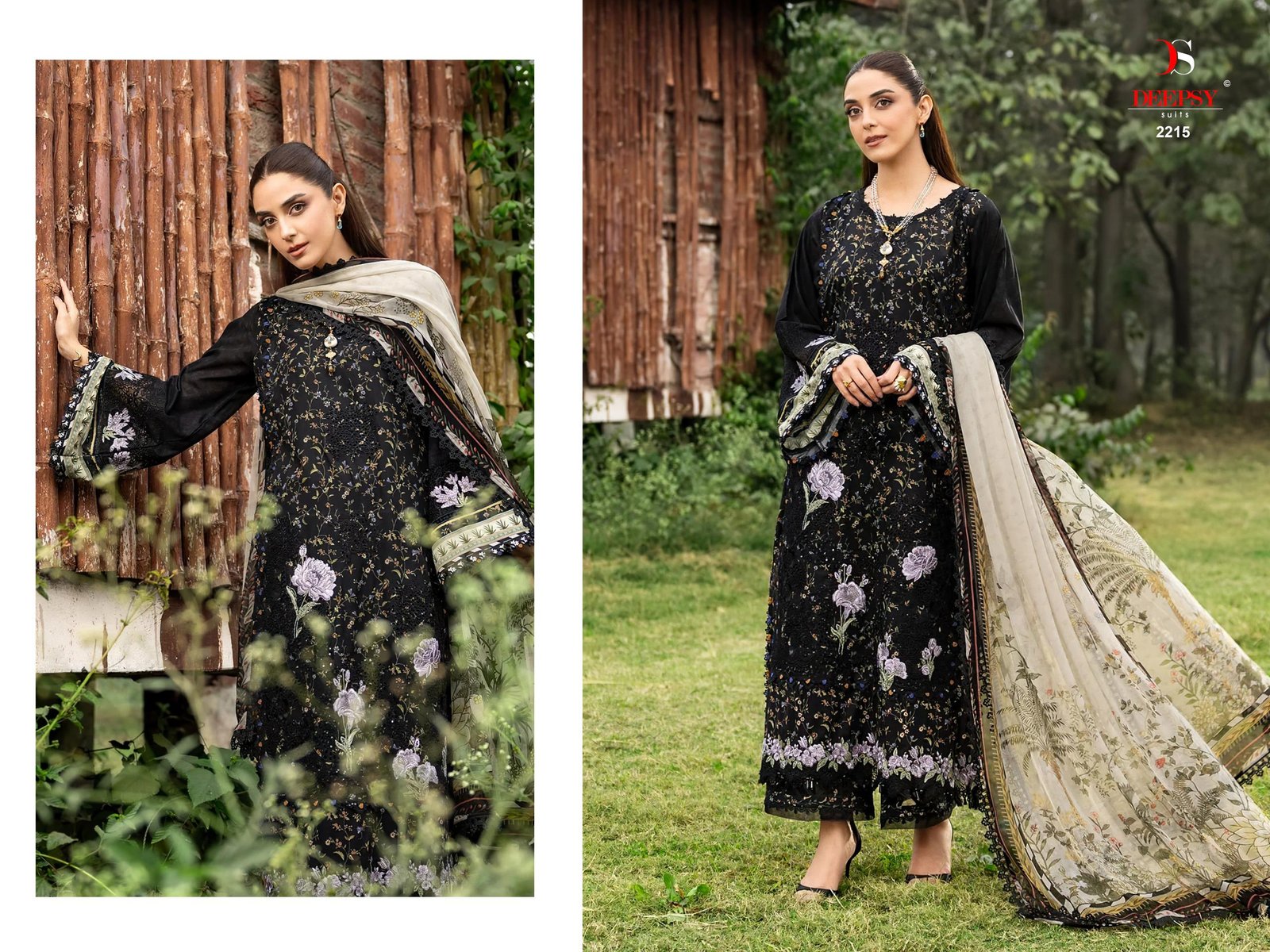 ELAF CHIKANKARI 2 BY DEEPSY SUITS (Chiffon Dupatta) - Image 14