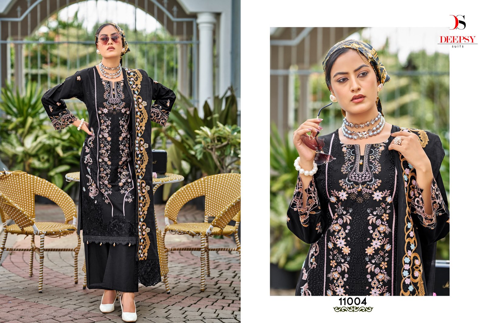 ELAF PREMIUM 11 LUXURY LAWN BY DEEPSY SUITS (Cotton Dupatta) - Image 3