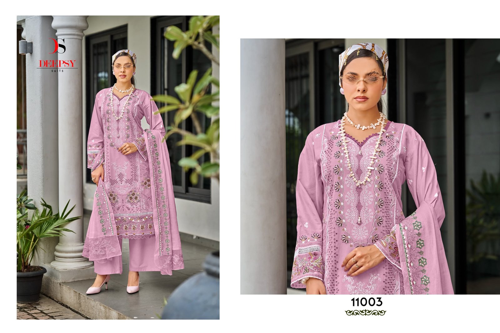 ELAF PREMIUM 11 LUXURY LAWN BY DEEPSY SUITS (Cotton Dupatta) - Image 8
