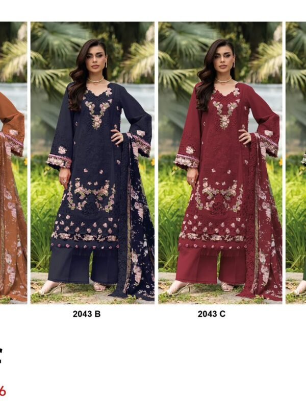 ELAF PREMIUM LUXURY LAWN BY DEEPSY SUITS 2043 ABCD