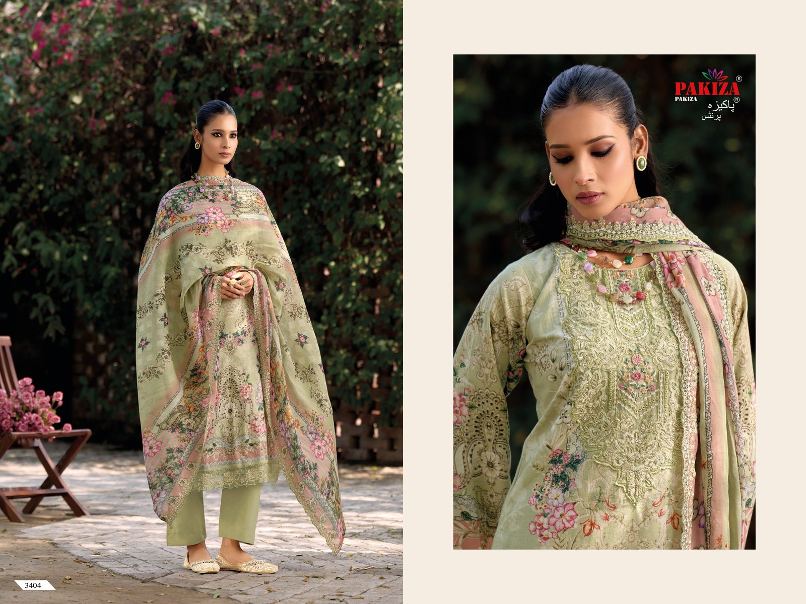 HANIA HIBA VOL 34 PAKIZA (Cotton Dupatta) - Image 6