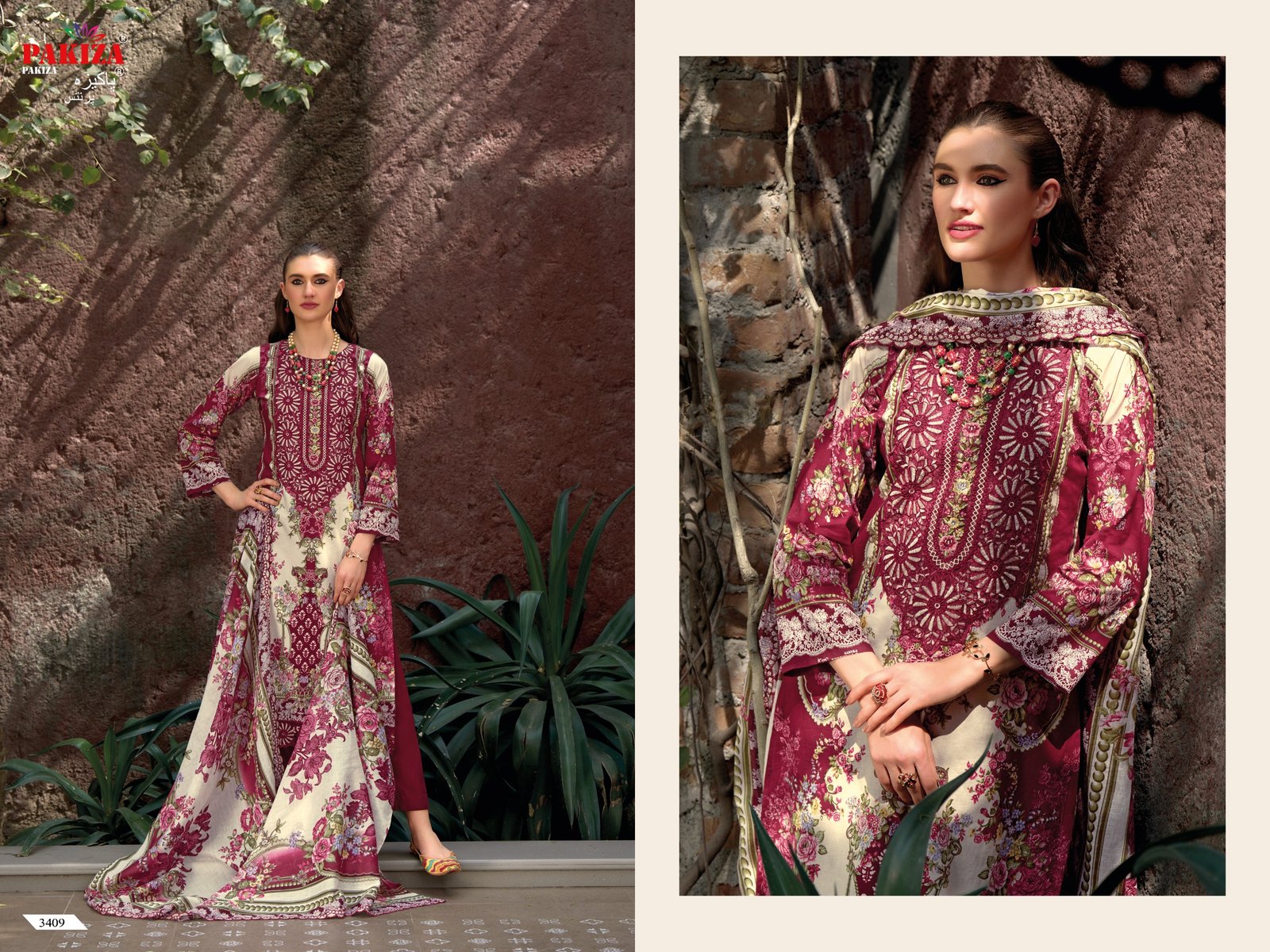 HANIA HIBA VOL 34 PAKIZA (Cotton Dupatta) - Image 8