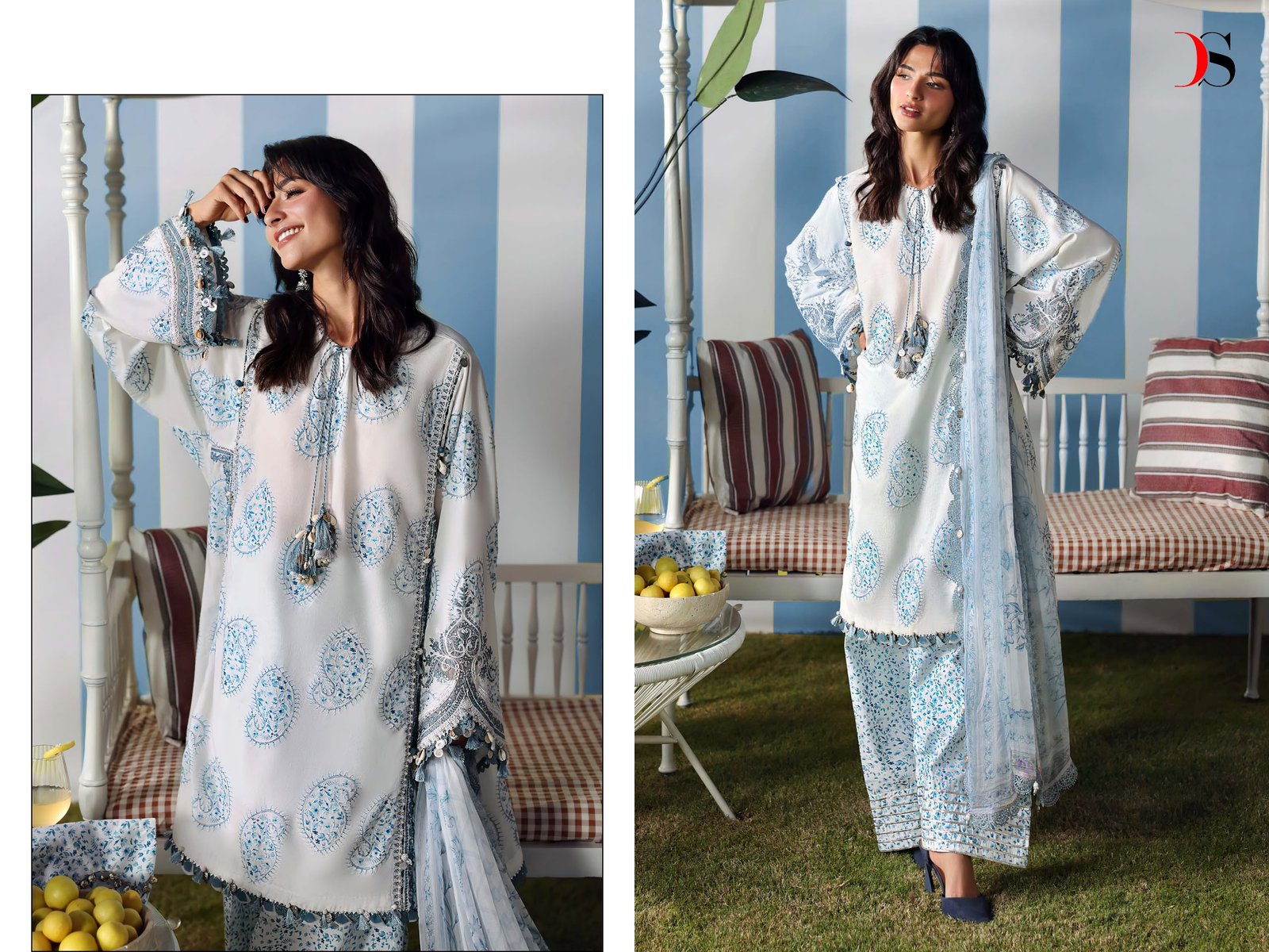 MARIA B MPRINT 9 BY DEEPSY SUITS (Cotton Dupatta) - Image 24