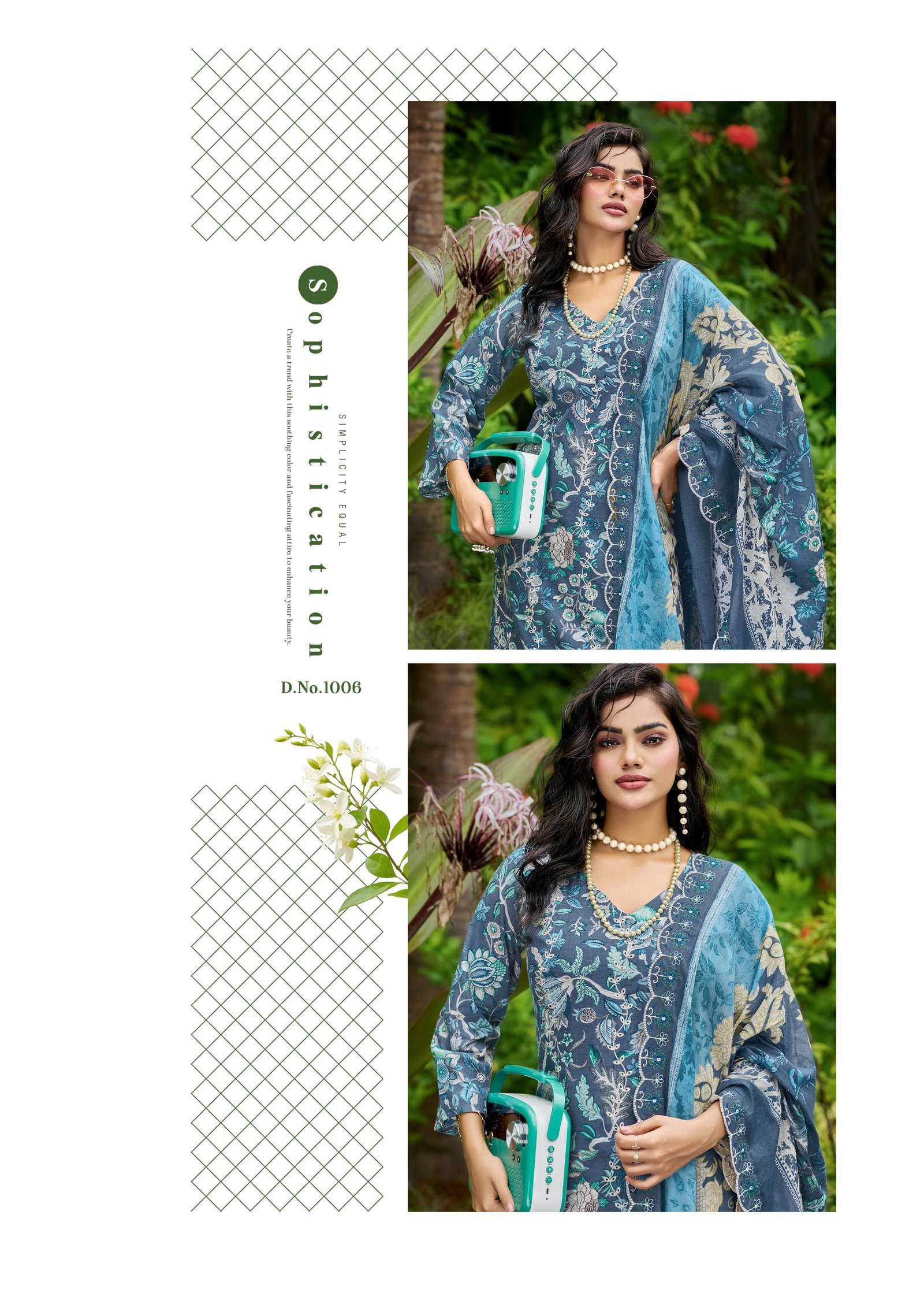 NIRMOHI VOL 5 KAVYA KALA (Cotton Dupatta) - Image 16