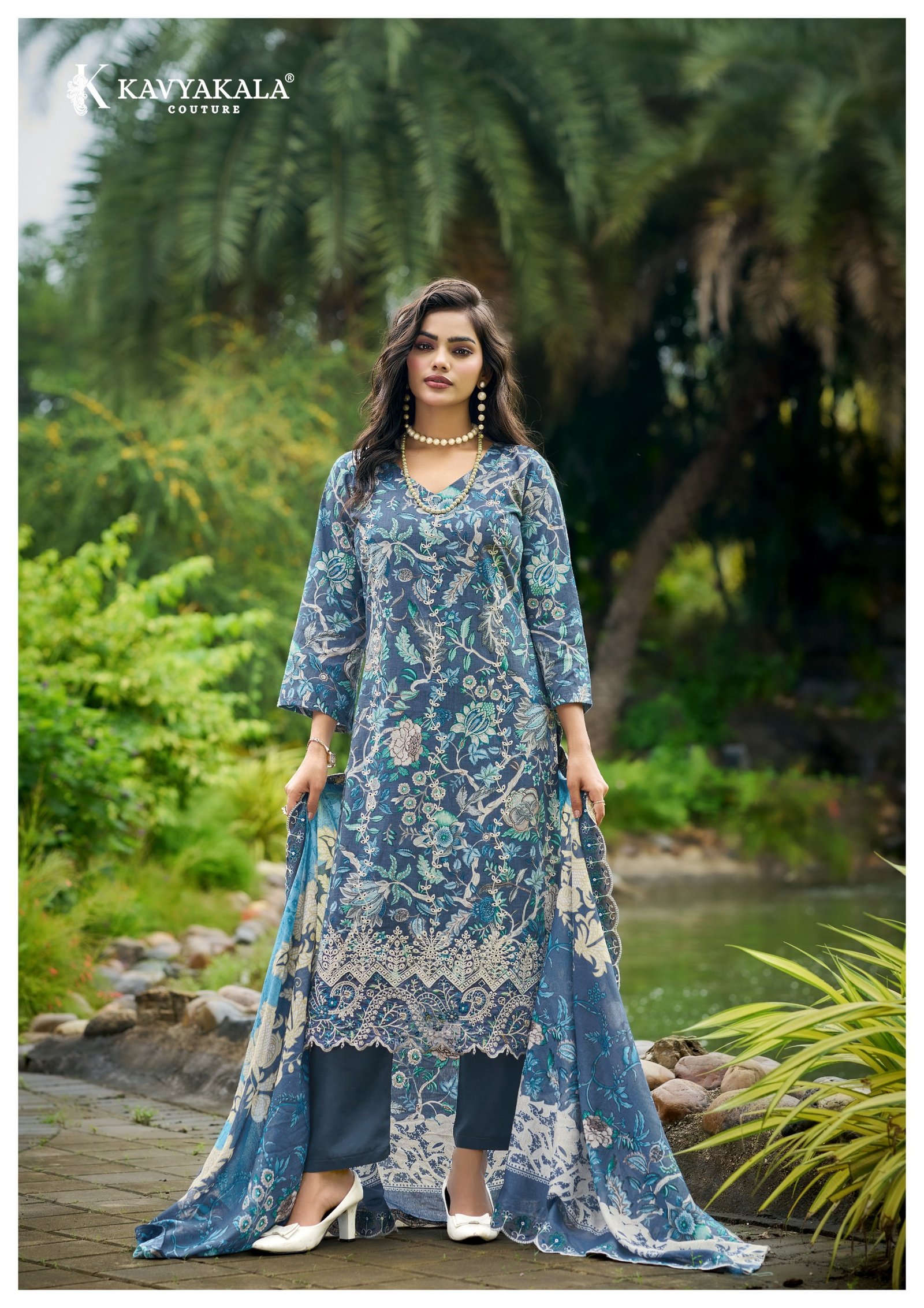 NIRMOHI VOL 5 KAVYA KALA (Cotton Dupatta) - Image 8