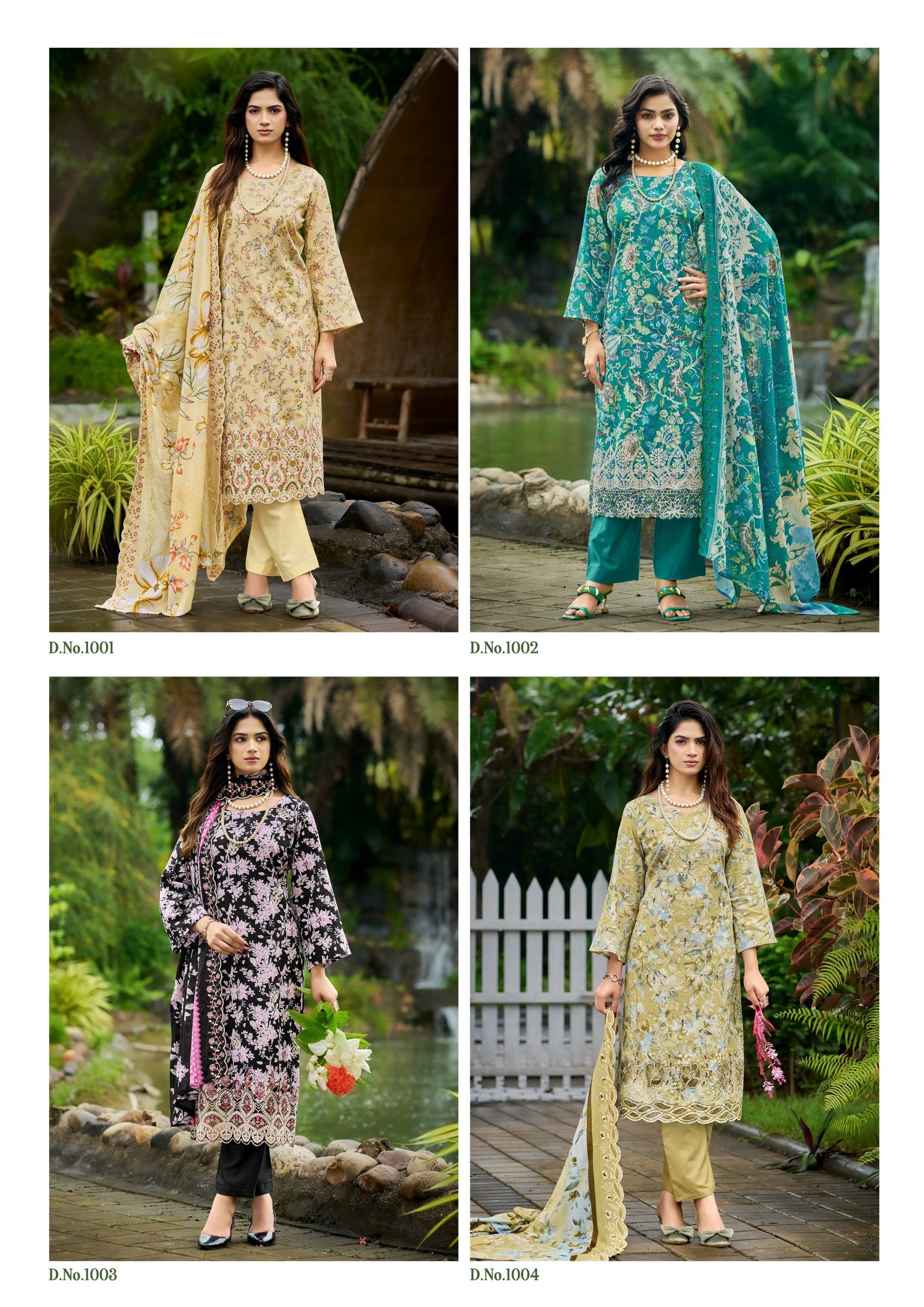 NIRMOHI VOL 5 KAVYA KALA (Cotton Dupatta) - Image 10