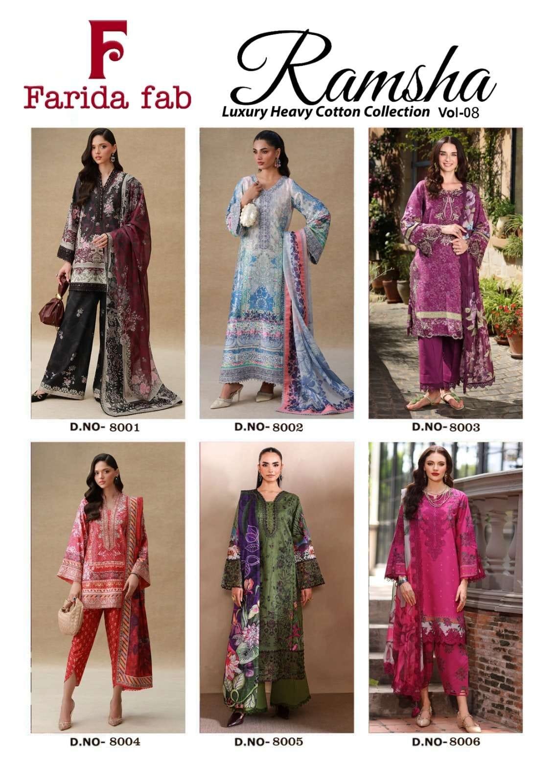 RAMSHA VOL 8 FARIDA FAB
