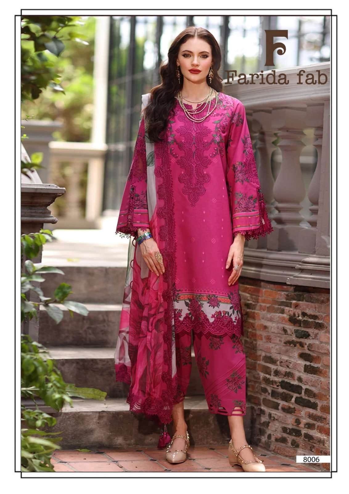 RAMSHA VOL 8 FARIDA FAB (cotton Dupatta) - Image 5