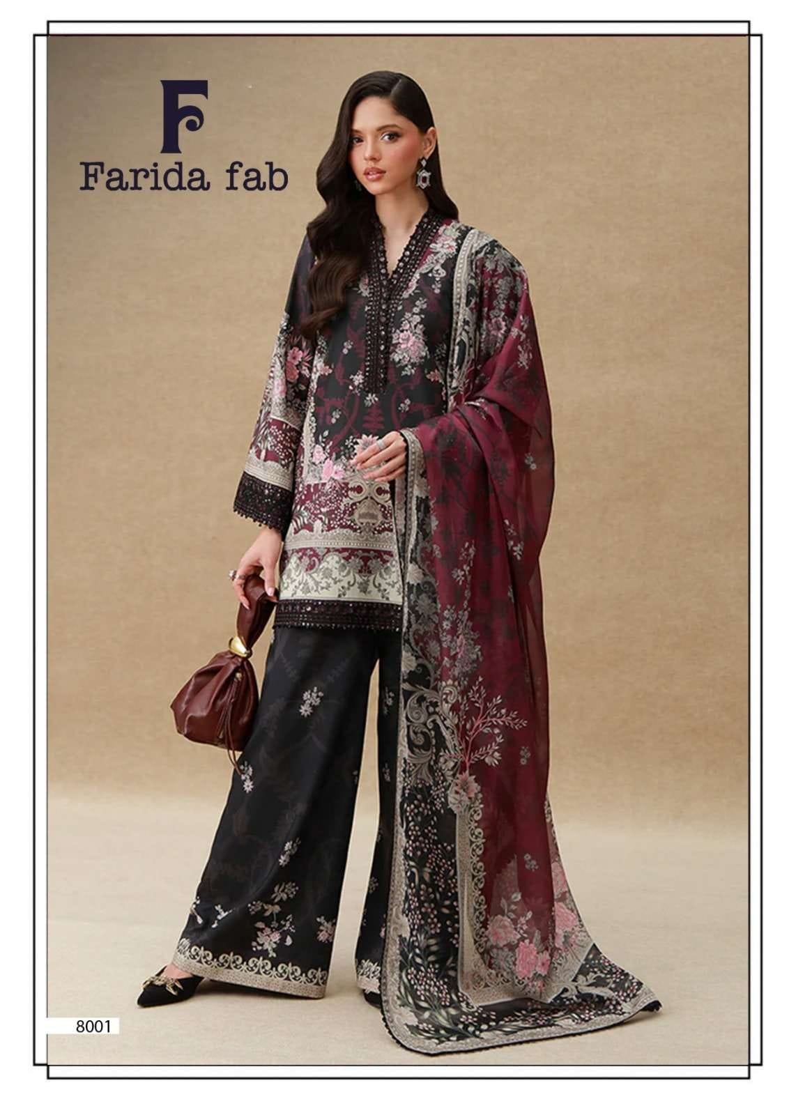 RAMSHA VOL 8 FARIDA FAB (cotton Dupatta) - Image 6