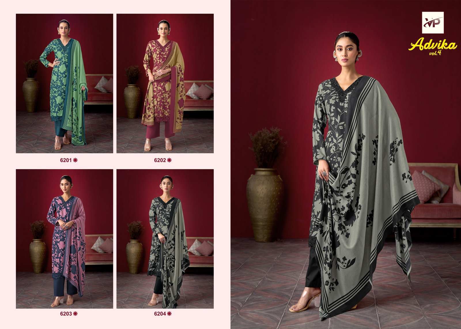 ADVIKA VOL 4 VP (winter Collection) - Image 6