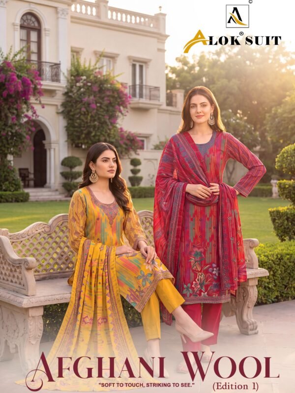 AFGHANI WOOL 1 ALOK SUITS