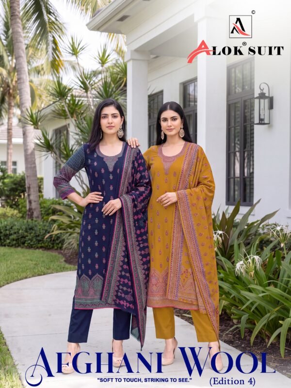 AFGHANI WOOL 4 ALOK SUIT