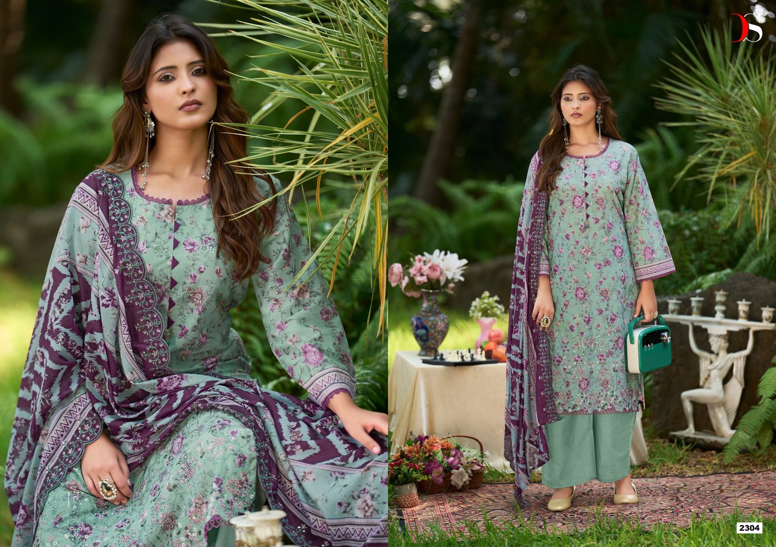 BIN SAEED 23 BY DEEPSY SUITS (Cotton Dupatta) - Image 10