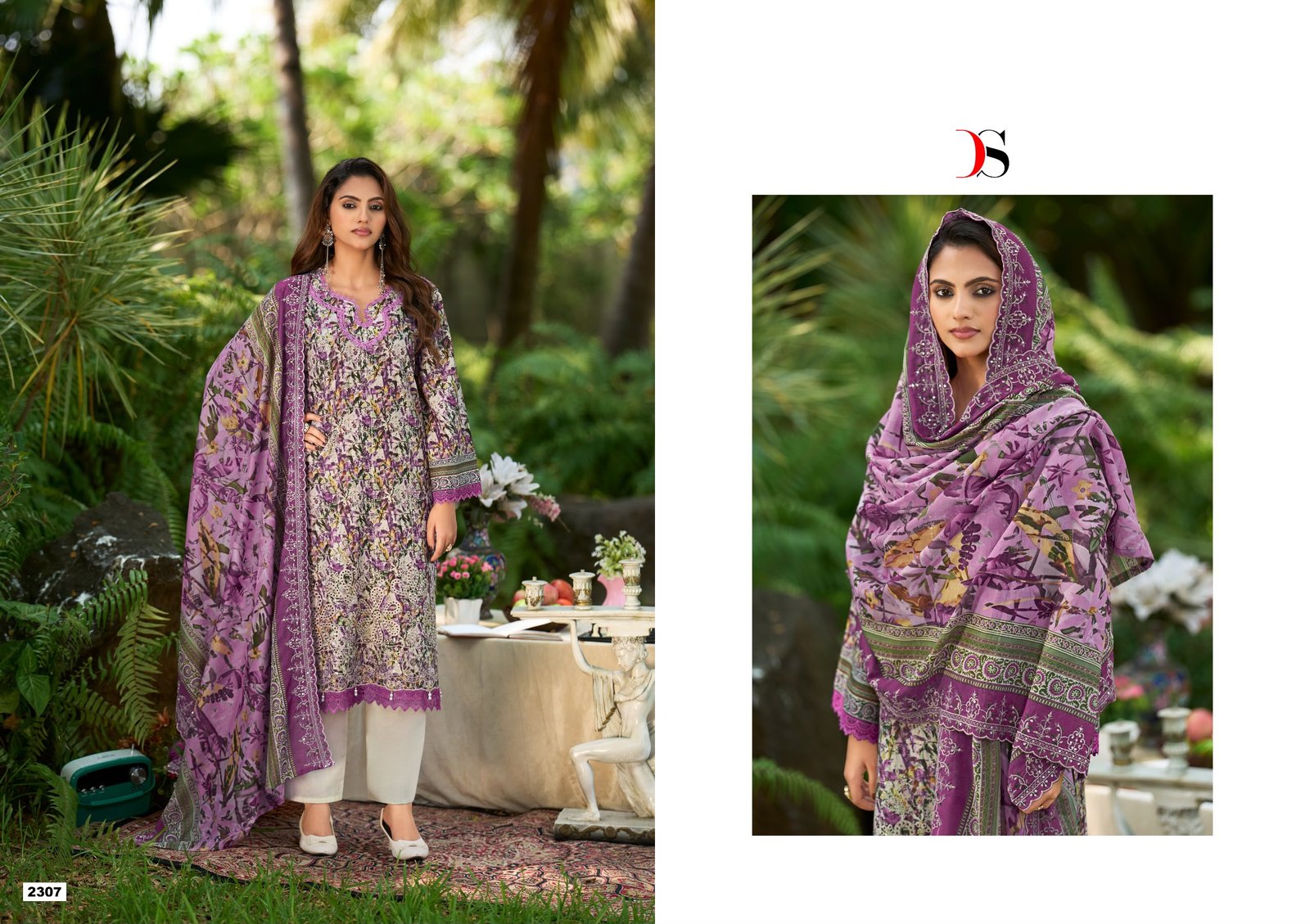 BIN SAEED 23 BY DEEPSY SUITS (Cotton Dupatta) - Image 12
