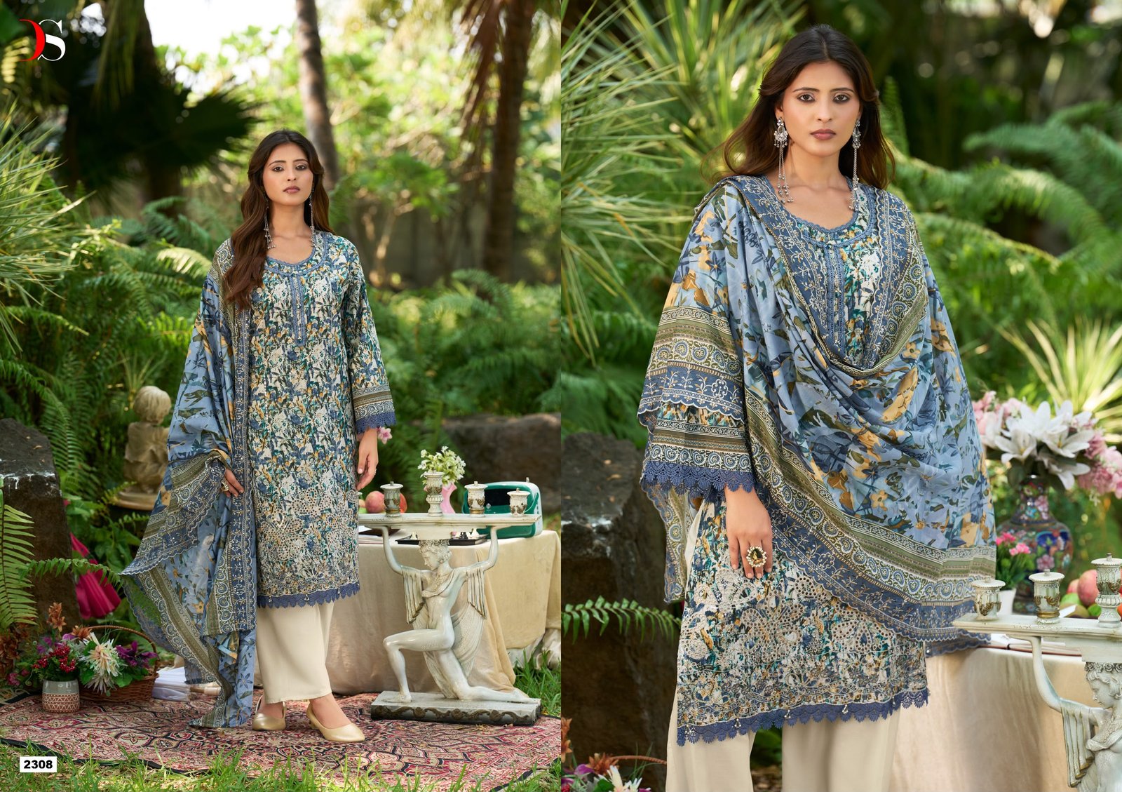 BIN SAEED 23 BY DEEPSY SUITS (Cotton Dupatta) - Image 13