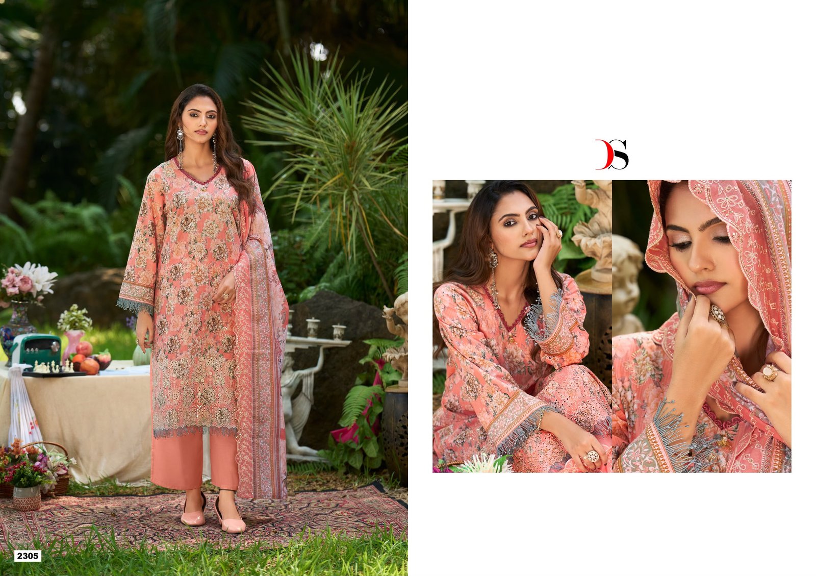 BIN SAEED 23 BY DEEPSY SUITS (Cotton Dupatta) - Image 14
