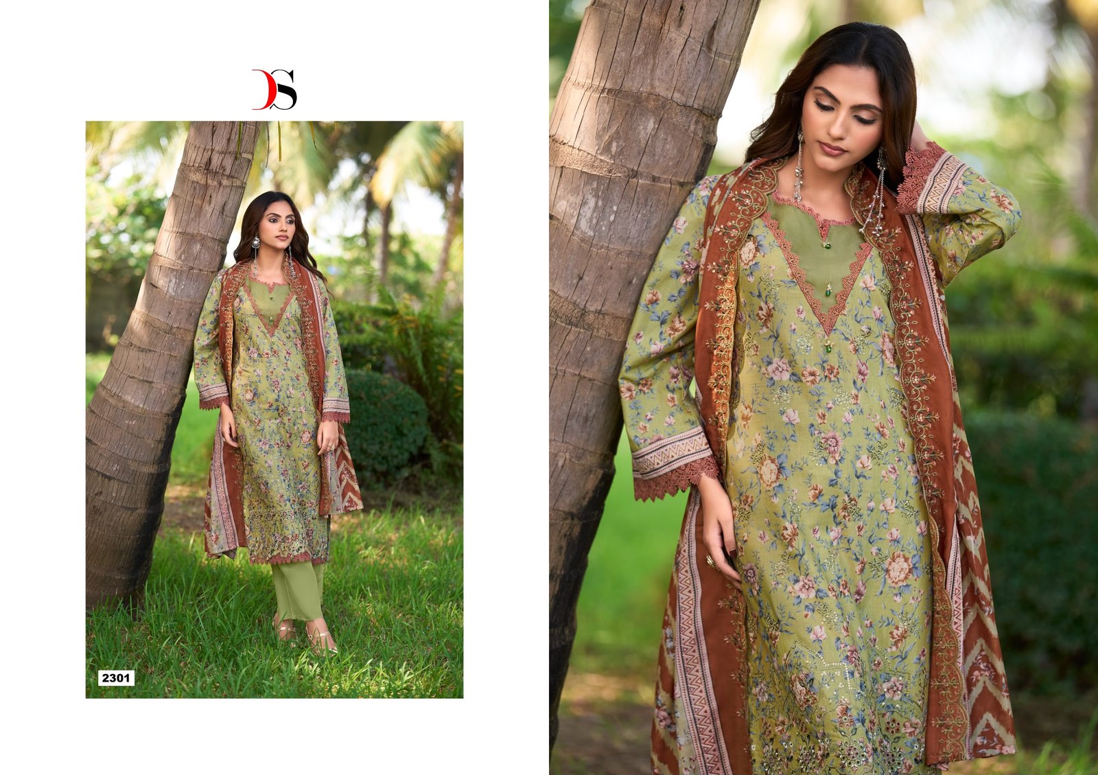 BIN SAEED 23 BY DEEPSY SUITS (Cotton Dupatta) - Image 4