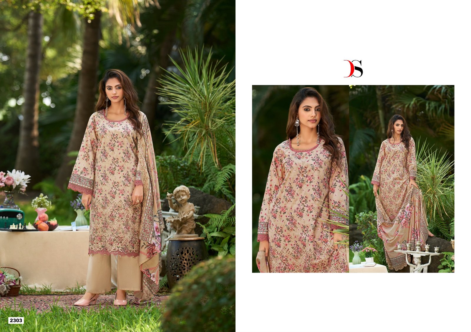 BIN SAEED 23 BY DEEPSY SUITS (Cotton Dupatta) - Image 6