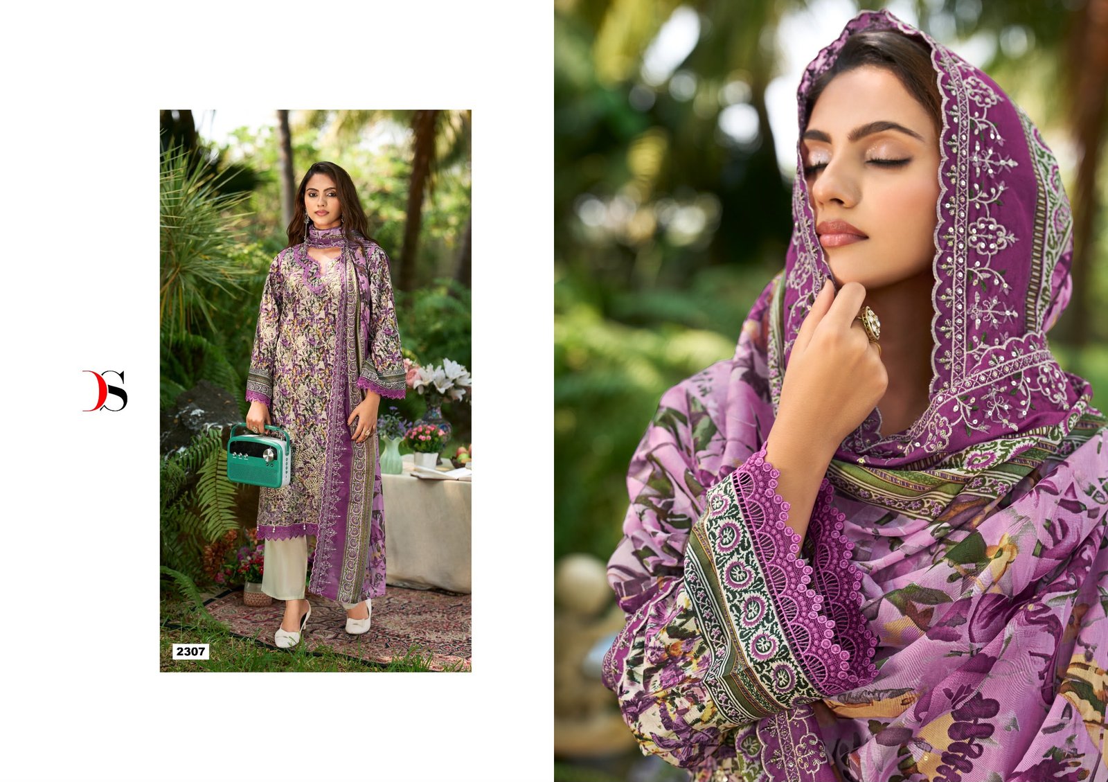 BIN SAEED 23 BY DEEPSY SUITS (Cotton Dupatta) - Image 7