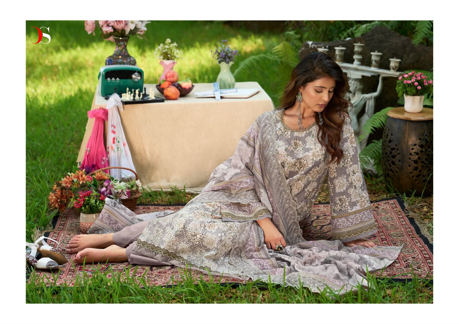 BIN SAEED 23 BY DEEPSY SUITS (Cotton Dupatta) - Image 8