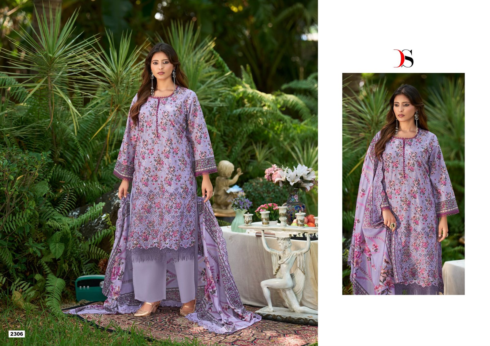 BIN SAEED 23 BY DEEPSY SUITS (Cotton Dupatta) - Image 9