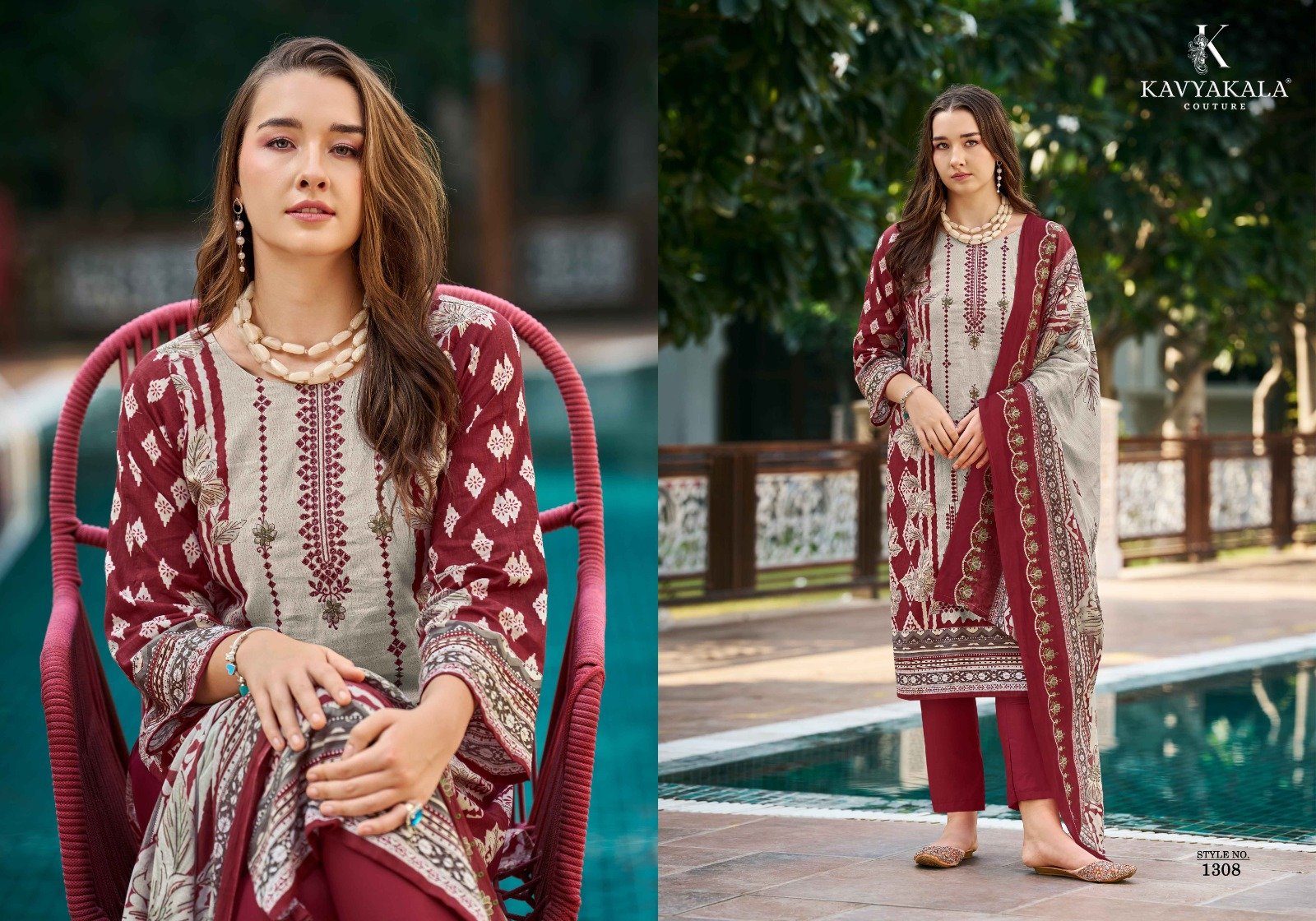 BIN SAEED VOL 13 KAVYA KALA (Cotton Dupatta) - Image 9